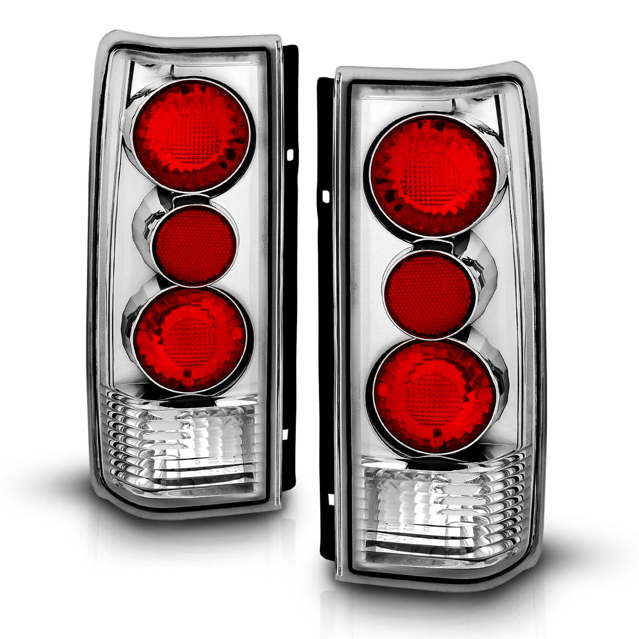 CHEVY ASTRO/GMC SAFARI VAN 85-05 TAIL LIGHTS G2 CHROME