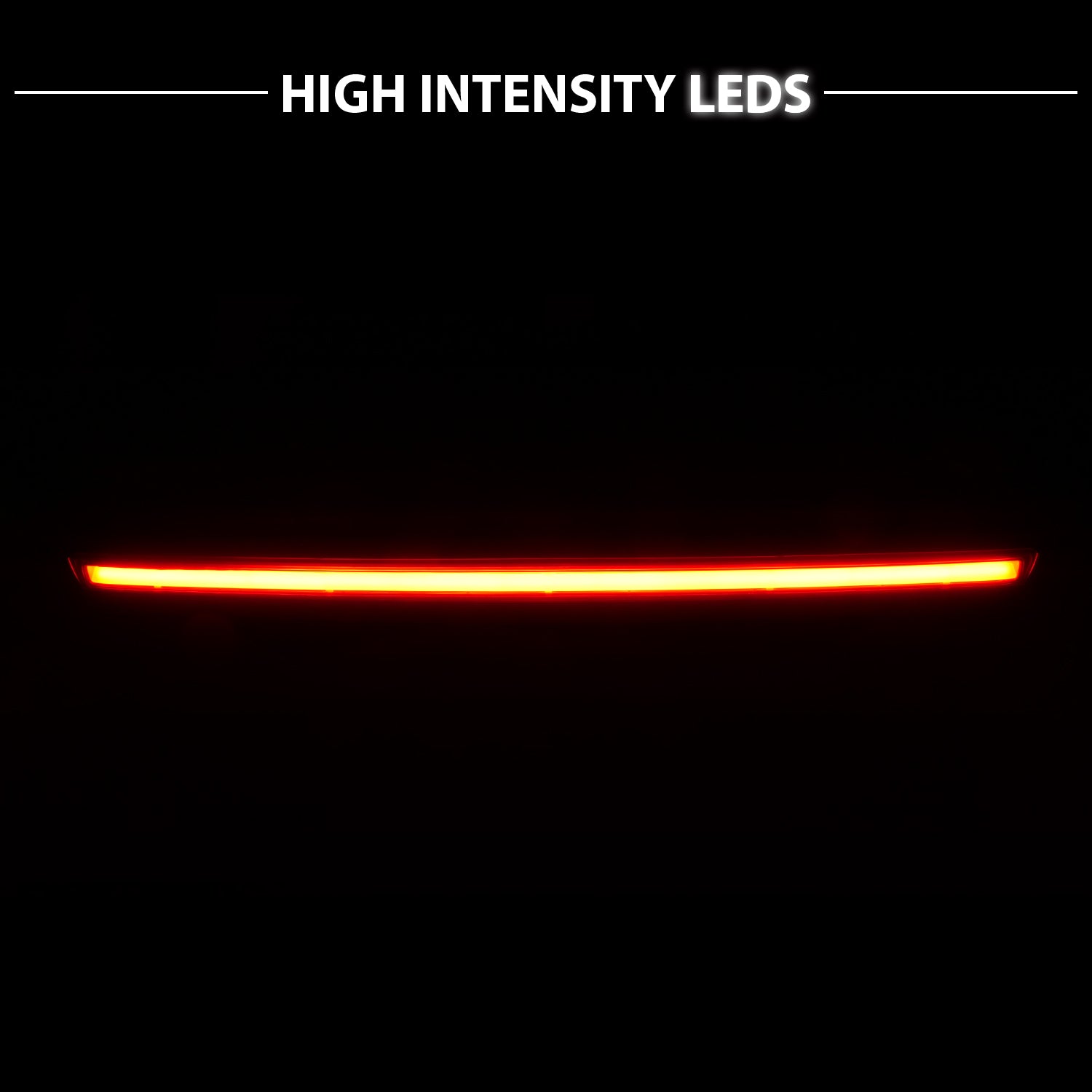 CHEVY SUBURBAN/TAHOE/GMC YUKON/YUKON XL 07-14; YUKON DENALI 09-13 LED 3RD BRAKE LIGHT G4 ALL RED (W/ SPOILER)