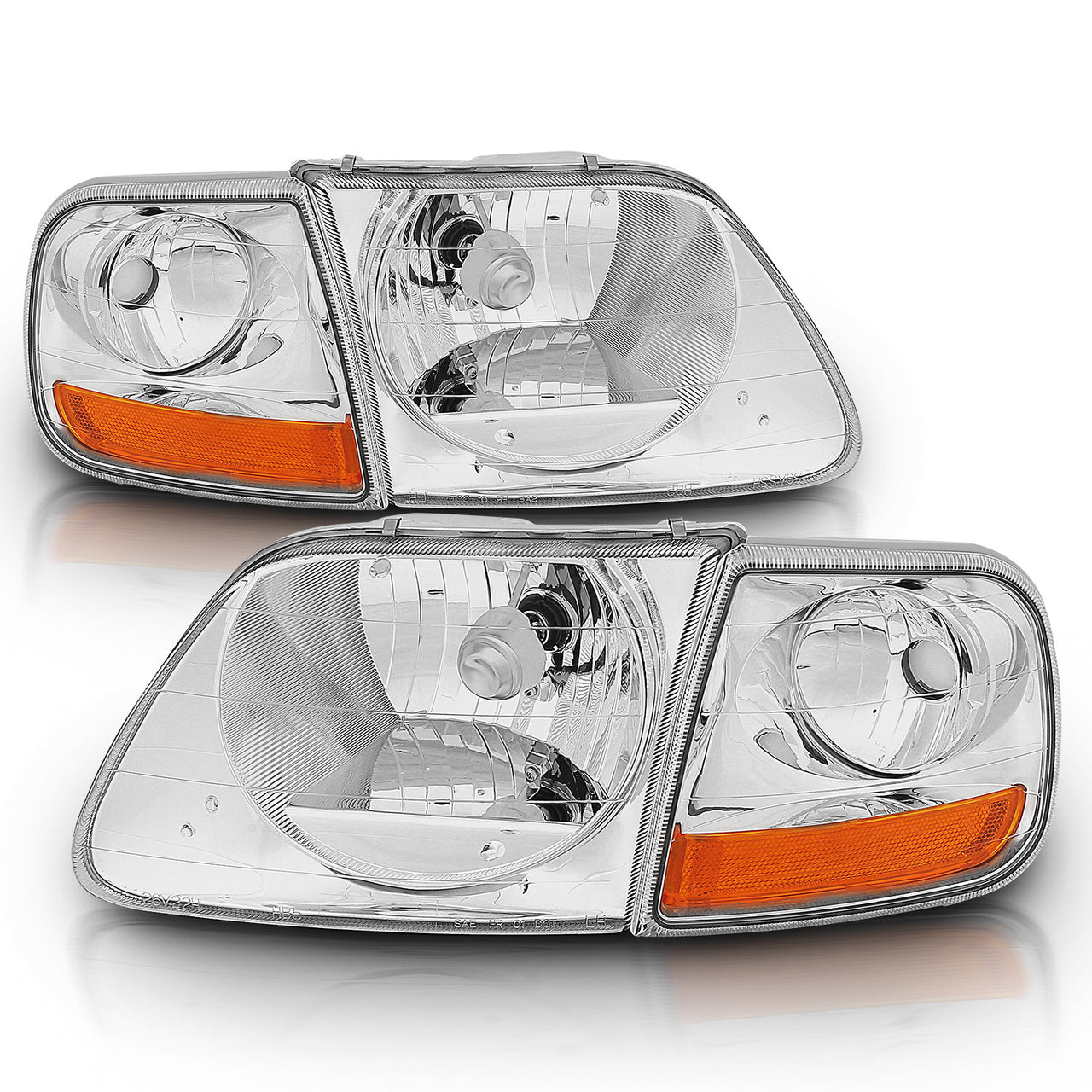 FORD F-150 97-03 HEADLIGHTS G2 CLEAR W/ PARKING LIGHTS