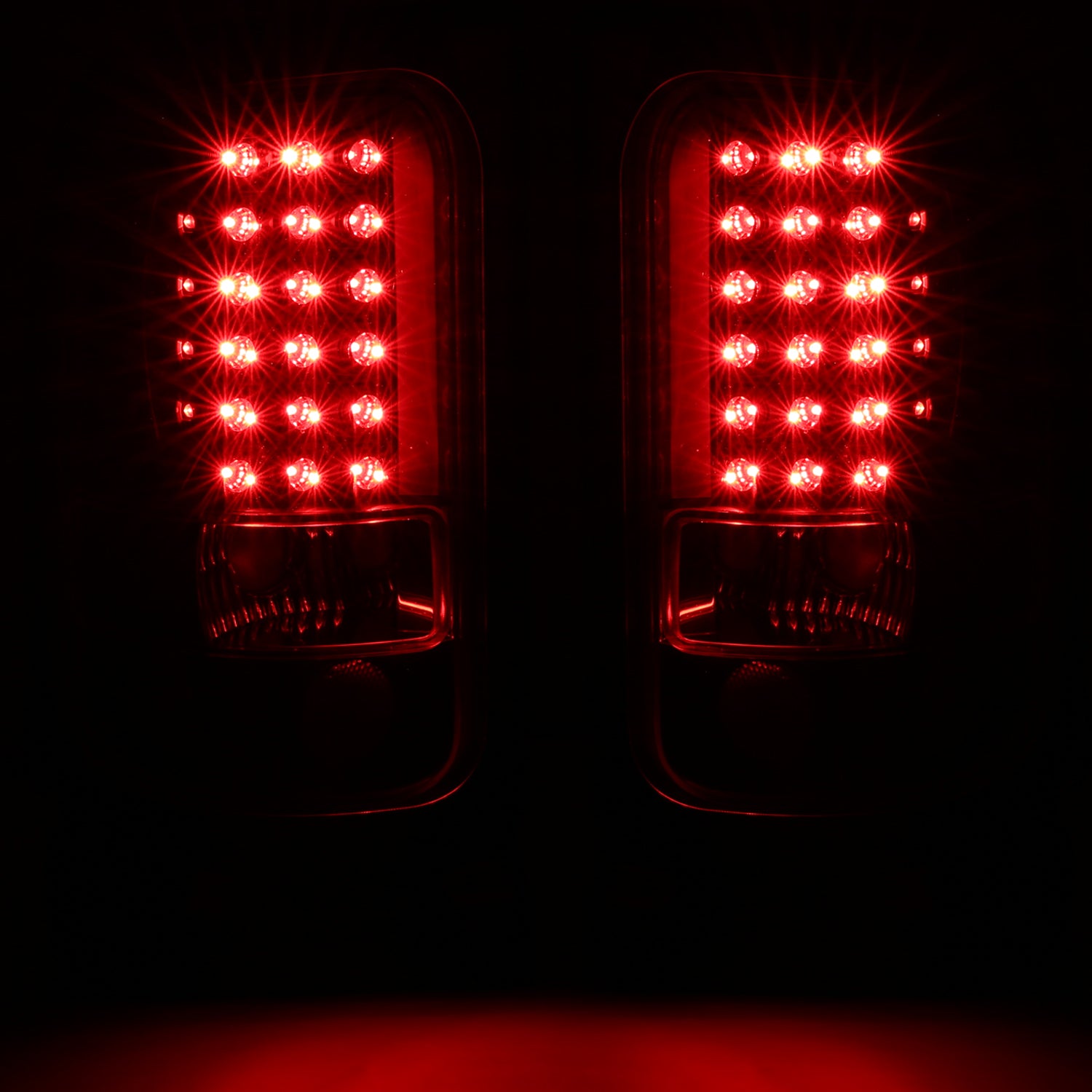 DODGE RAM 94-01 LED TAIL LIGHTS BLACK