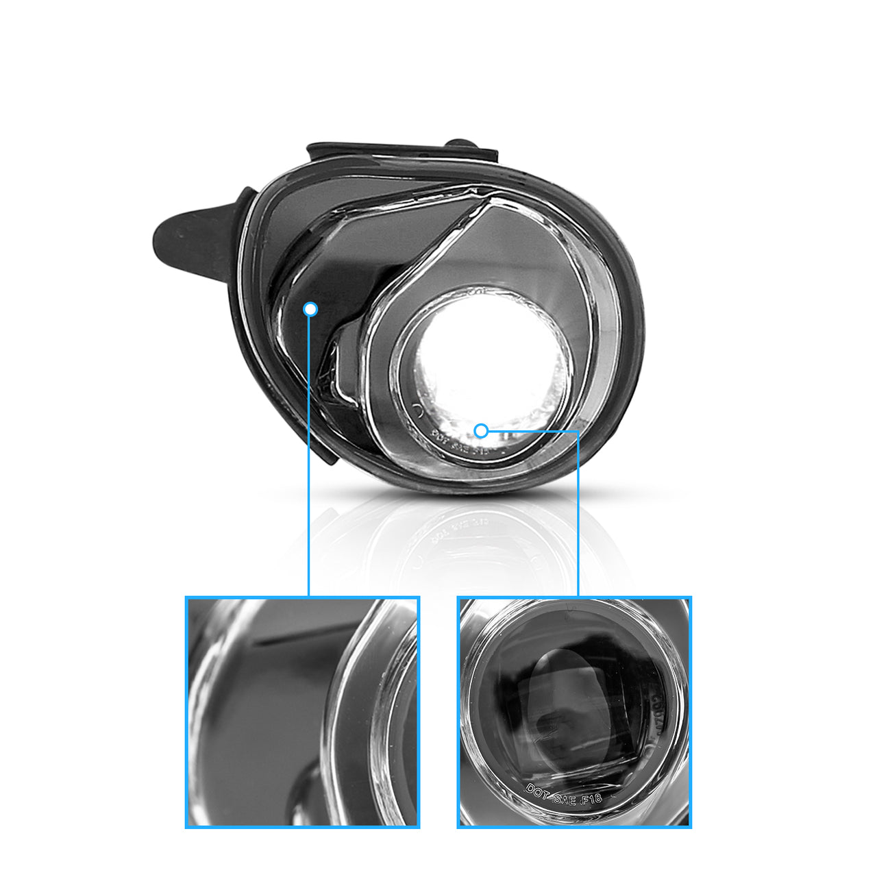 MAZDA CX-D 18 UP FOG LIGHTS