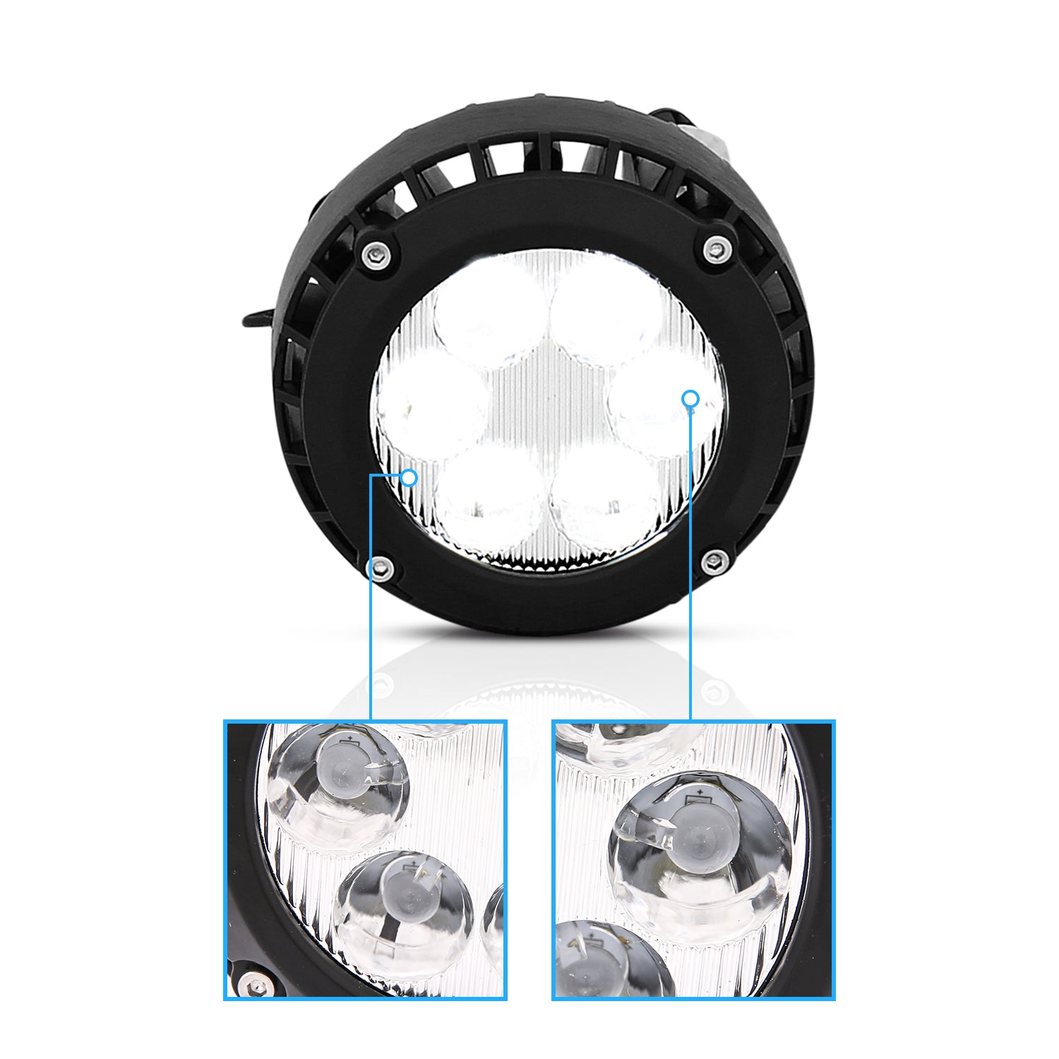 GMC SIERRA 14 UP / CHEVY AVALANCHELTE SUBURBAN 10 UP / TAHOE(LT4x4) 08 UP /  GM YUKON DENALI 07 UP / GM ACADIA 10 UP LED FOG LIGHT