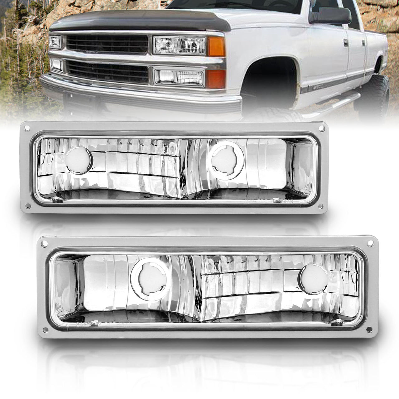 CHEVY FULLSIZE 88-98 PARKING/SIGNAL LIGHTS EURO