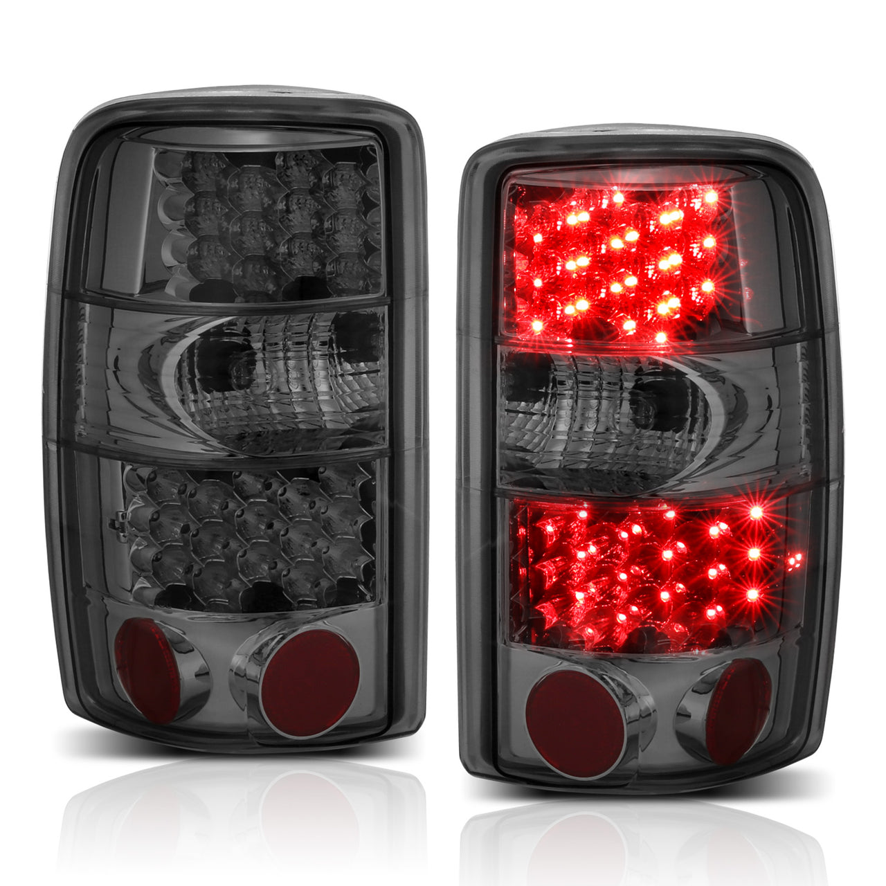 CHEVY TAHOE/SUBURBAN/GMC DENALI 00-06 LED TAIL LIGHTS SMOKE