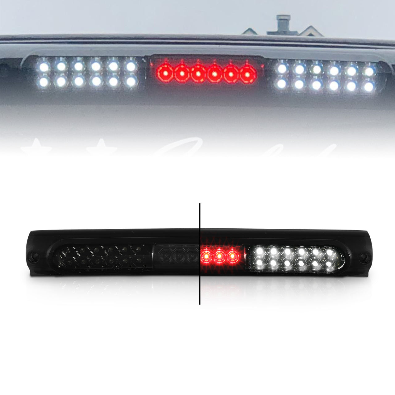 FORD F-150/F250 97-03 LED 3RD BRAKE LIGHT G2 SMOKE