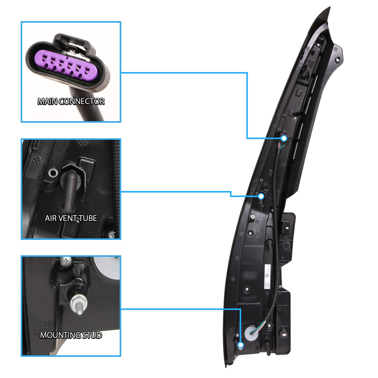 CADILLAC ESCALADE 07-14 LED TAIL LIGHTS (LONG VERSION)