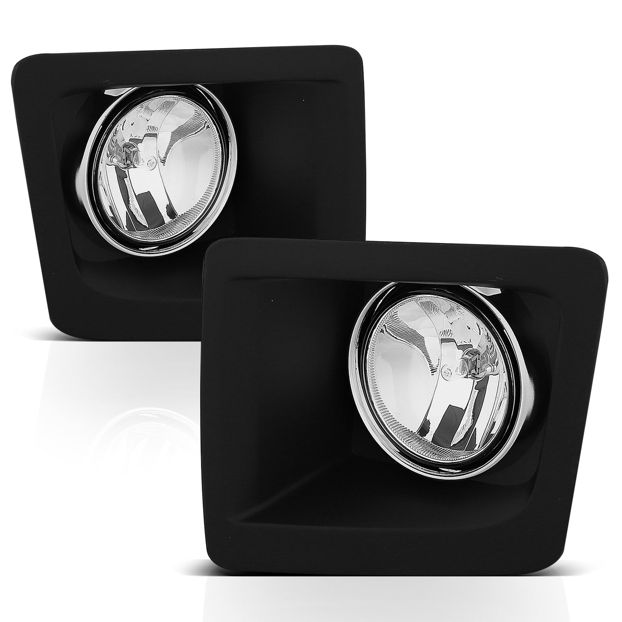 GMC SIERRA 14 UP  FOG LIGHTS WITH CHROME RIM