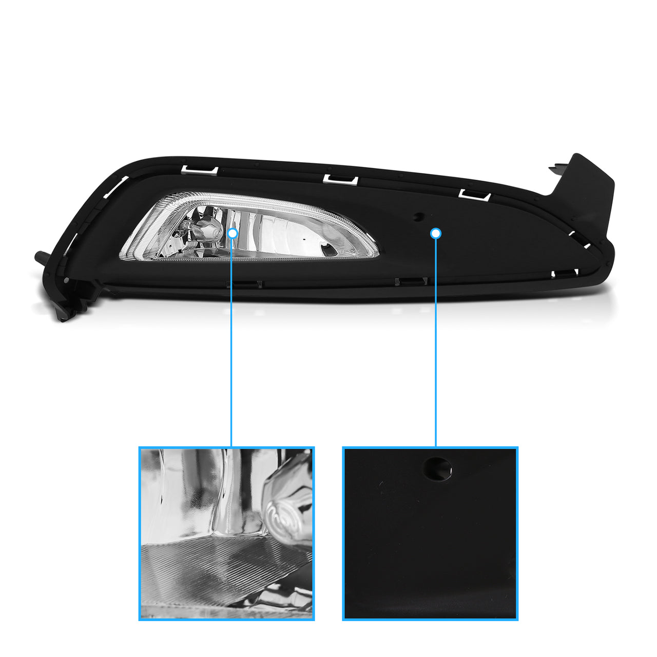 HYUNDAI TUSCON 2016 UP FOG LIGHTS