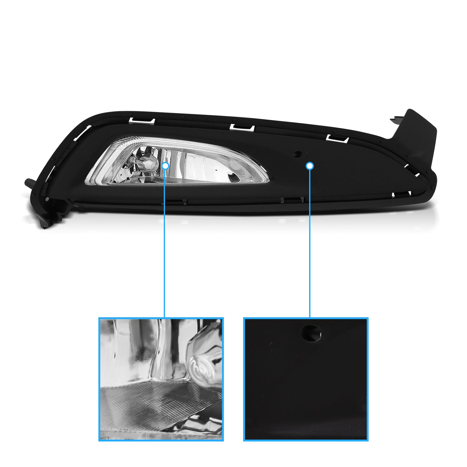 HYUNDAI TUSCON 2016 UP FOG LIGHTS