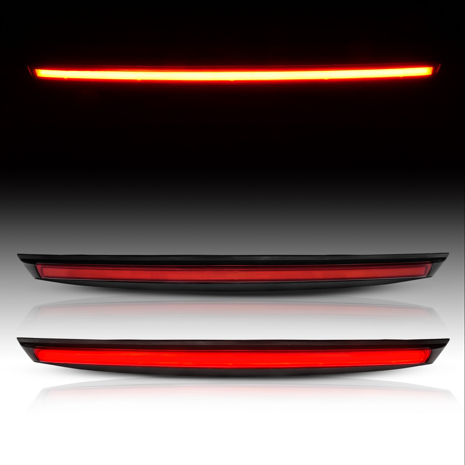CHEVY SUBURBAN/TAHOE/GMC YUKON/YUKON XL 07-14; YUKON DENALI 09-13 LED 3RD BRAKE LIGHT G4 ALL RED (W/ SPOILER)