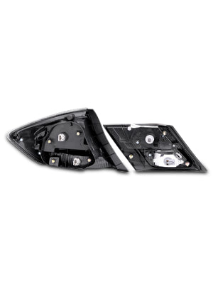 HONDA CIVIC 13-UP 4DR LED TAIL LIGHTS ALL CHROME (4 PCS)