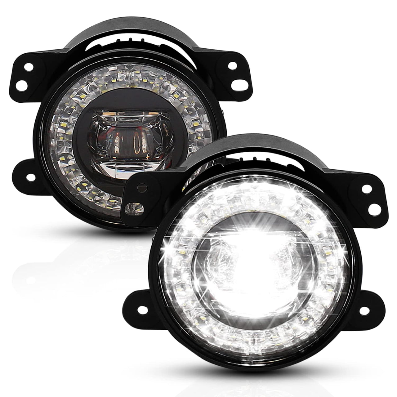 2 IN 1 DESIGN, FOG LIGHTS, 3PCS*3W CREE LED, DIAMOND RING( SUIT FOR VARITY OF CARS)