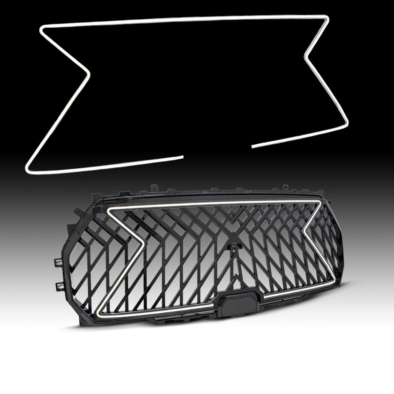 TOYOTA TUNDRA 22-23 GRILLE LIGHTS BLACK (LIGHT BAR) (INITIATION FEATURE)