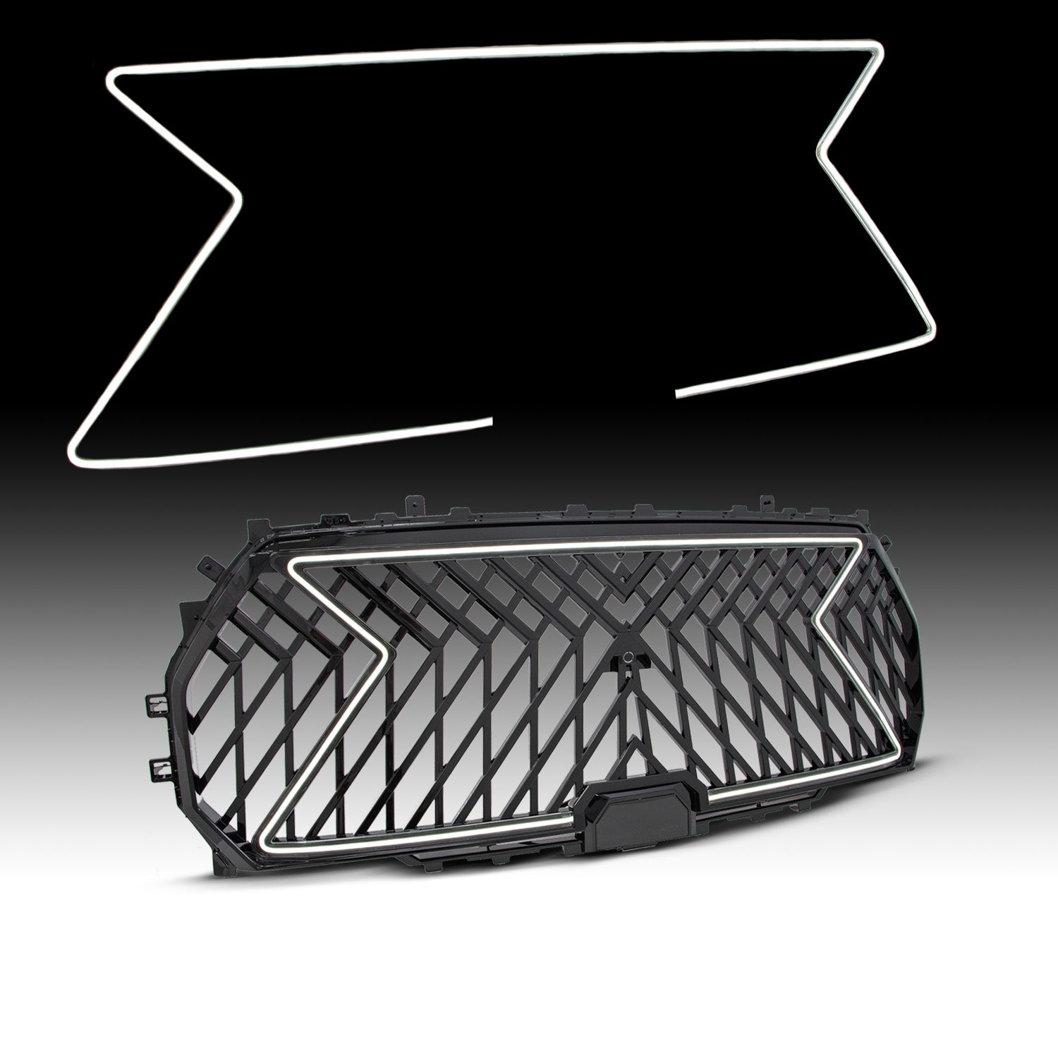 TOYOTA TUNDRA 22-23 GRILLE LIGHTS BLACK (LIGHT BAR) (INITIATION FEATURE)