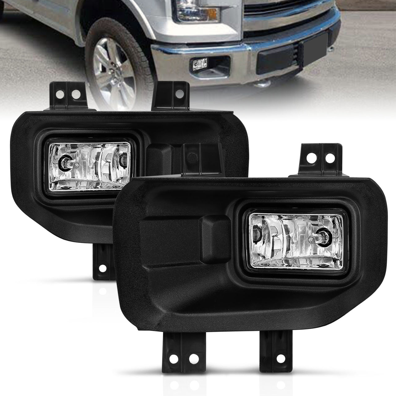 FORD F150 2015 UP FOG LIGHTS CLEAR