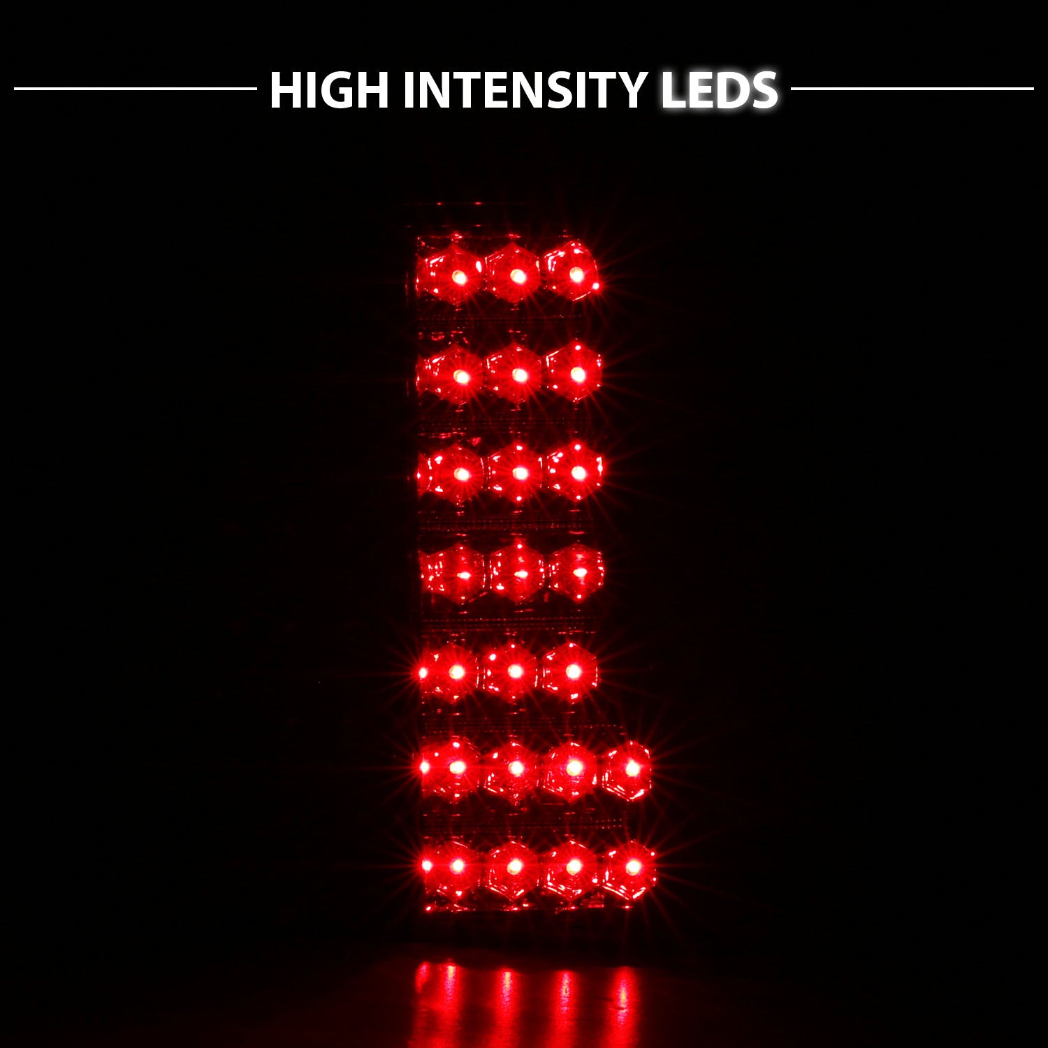 NISSAN HARDBODY 86-97 LED TAIL LIGHTS RED/CLEAR