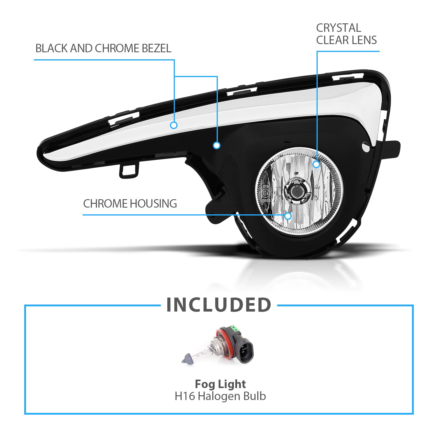 TOYOTA YARIS 18 FOG LIGHTS