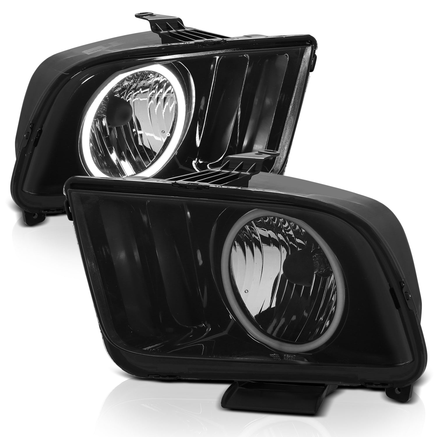 FORD MUSTANG 05-09 HEADLIGHTS HALO SMOKE (RX HALO)