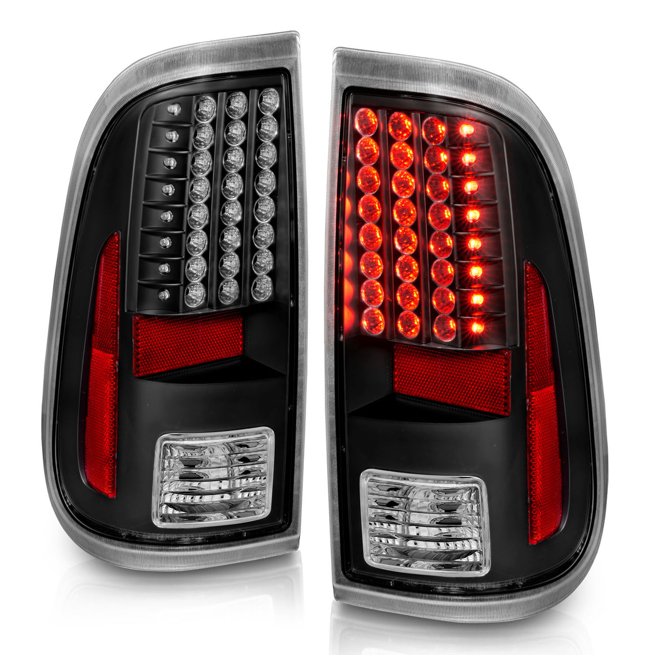 FORD F-250/SUPER DUTY 08-UP LED TAIL LIGHTS BLACK