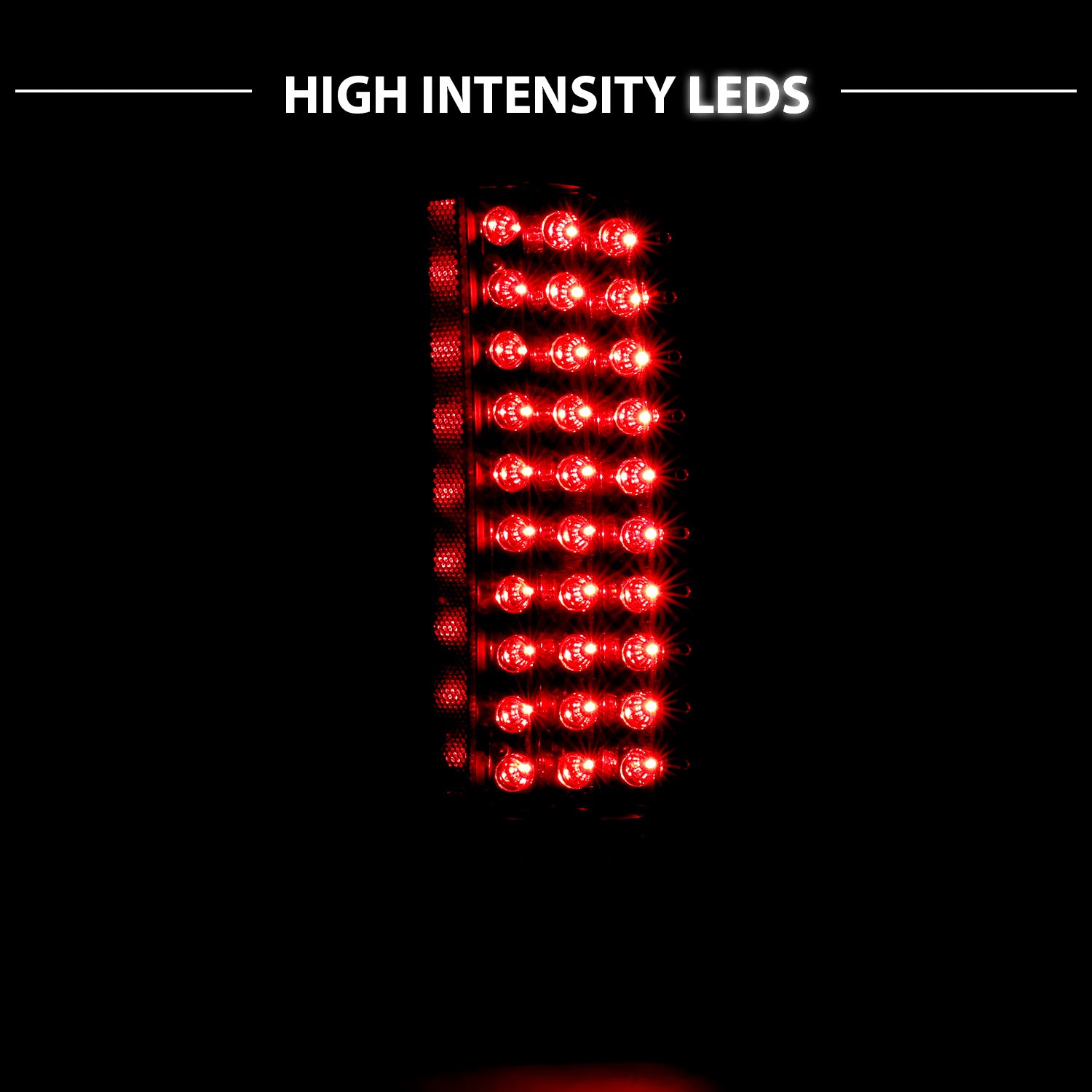 CHEVY SILVERADO 1500 07-13/2500HD 07-14/3500HD 07-14 LED TAIL LIGHTS SMOKE