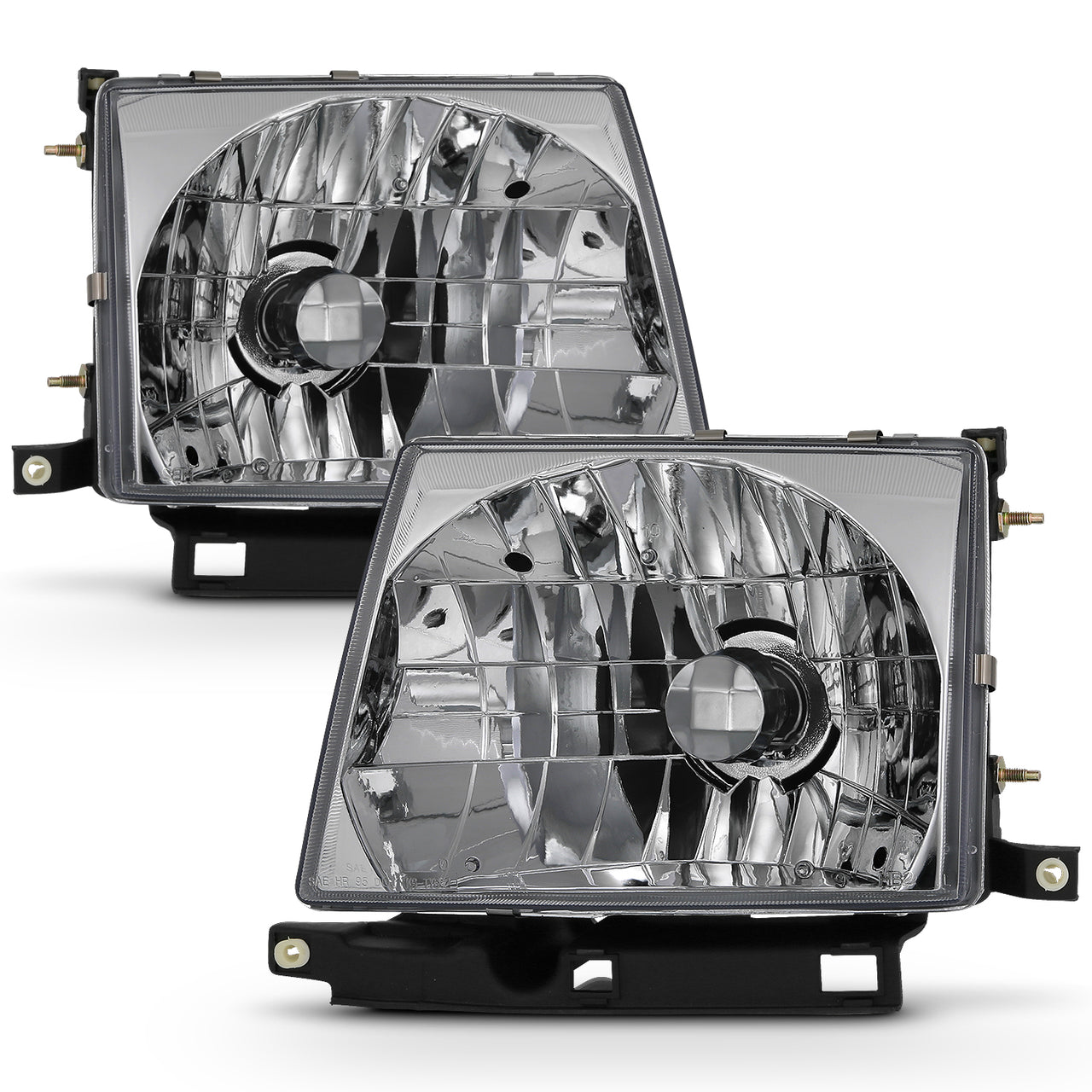 TOYOTA TACOMA 97-00 HEADLIGHTS CHROME
