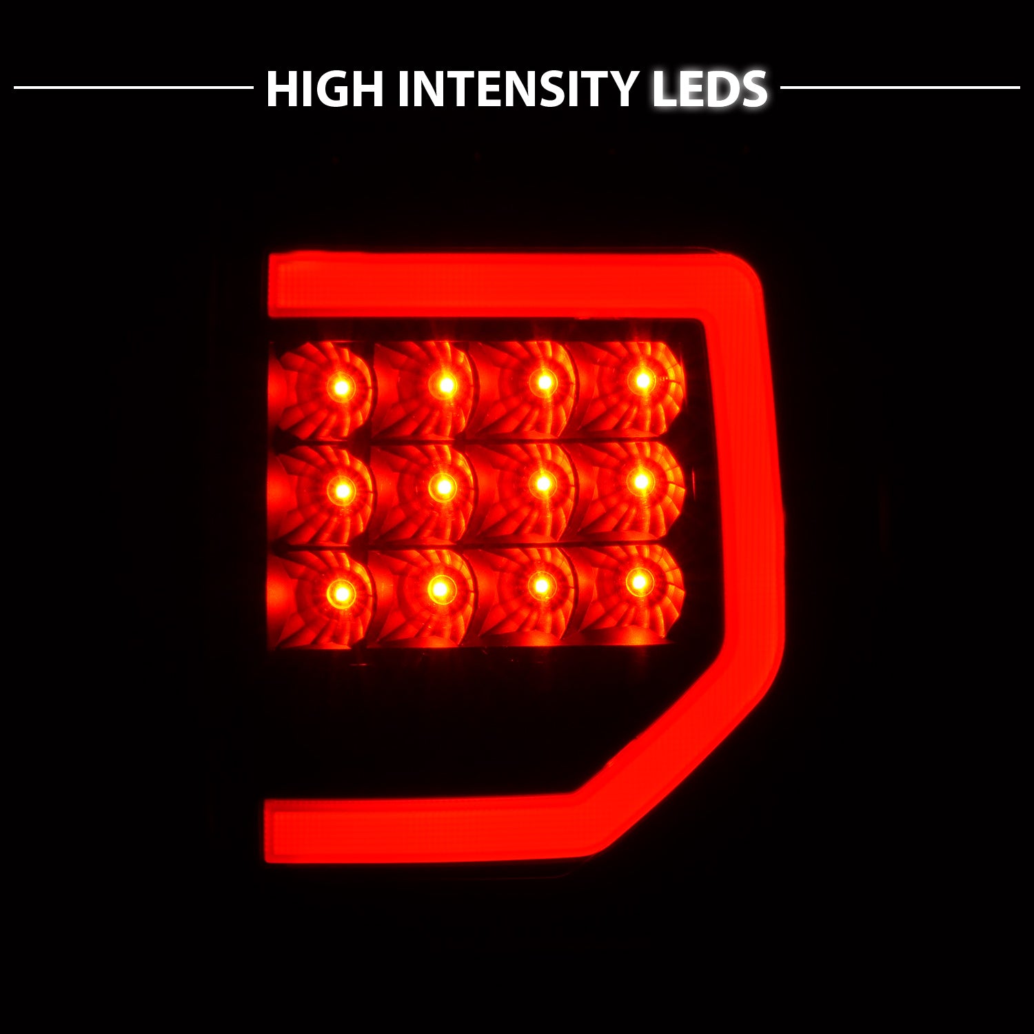 TOYOTA TUNDRA 07-11 FULL LED T.L BLACK HOUSING SMOKE LENS G2 (W/ C LIGHT BARS)