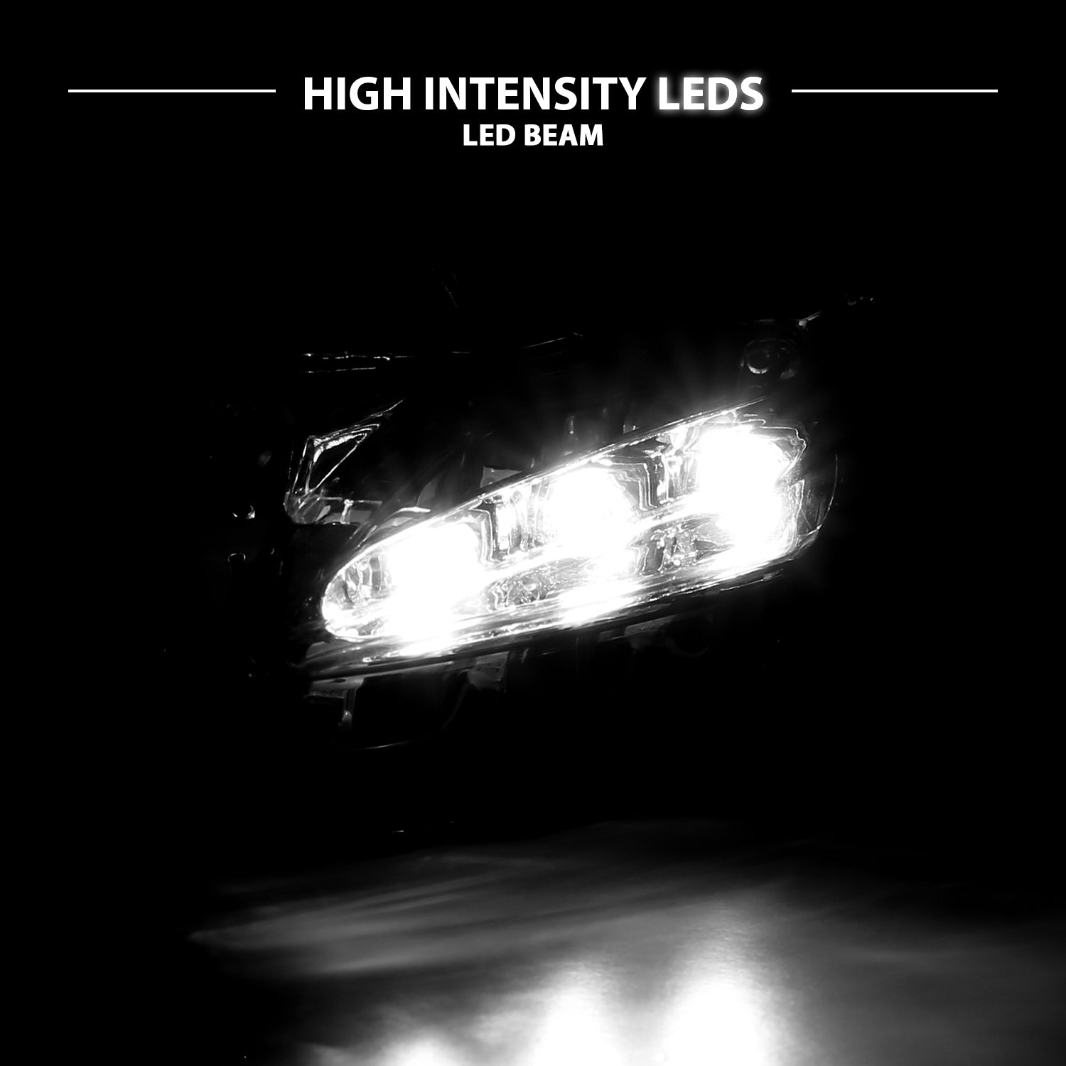 TOYOTA COROLLA 17 UP LED FOG LIGHTS CLEAR