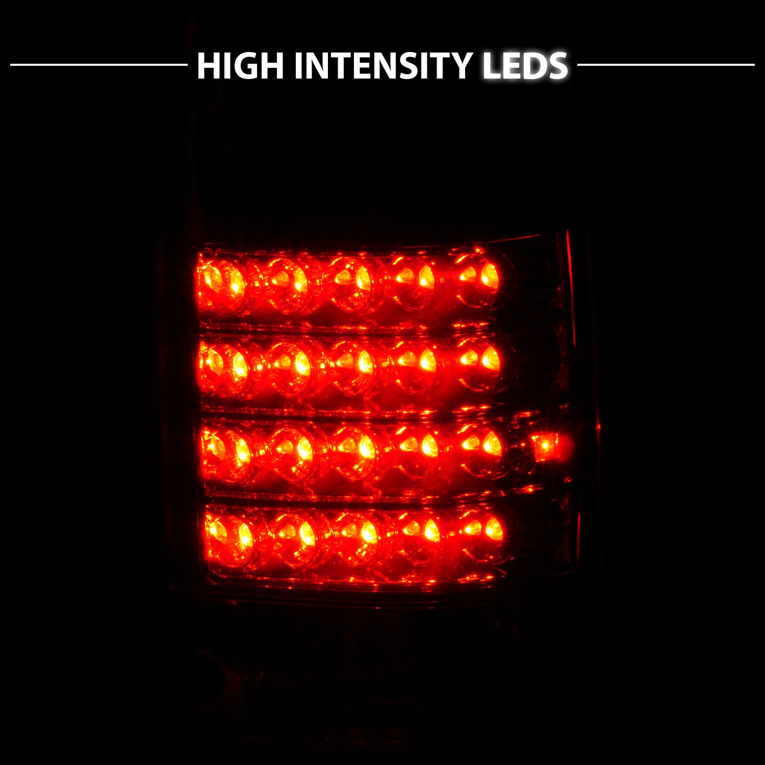 TOYOTA PICKUP 89-95 LED TAIL LIGHTS RED/CLEAR