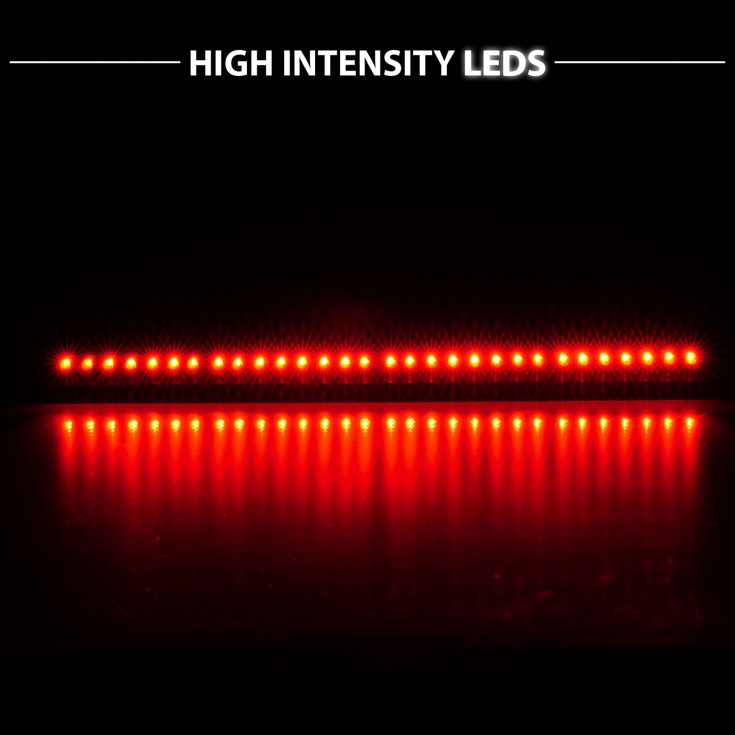 CHEVY FULL SIZE BLAZER 95-04/TAHOE 95-99/SUBURBAN 92-99/GMC YUKON 92-99/ HUMMER H2 02-05 3RD BRAKE LIGHT RED (4DR Only)