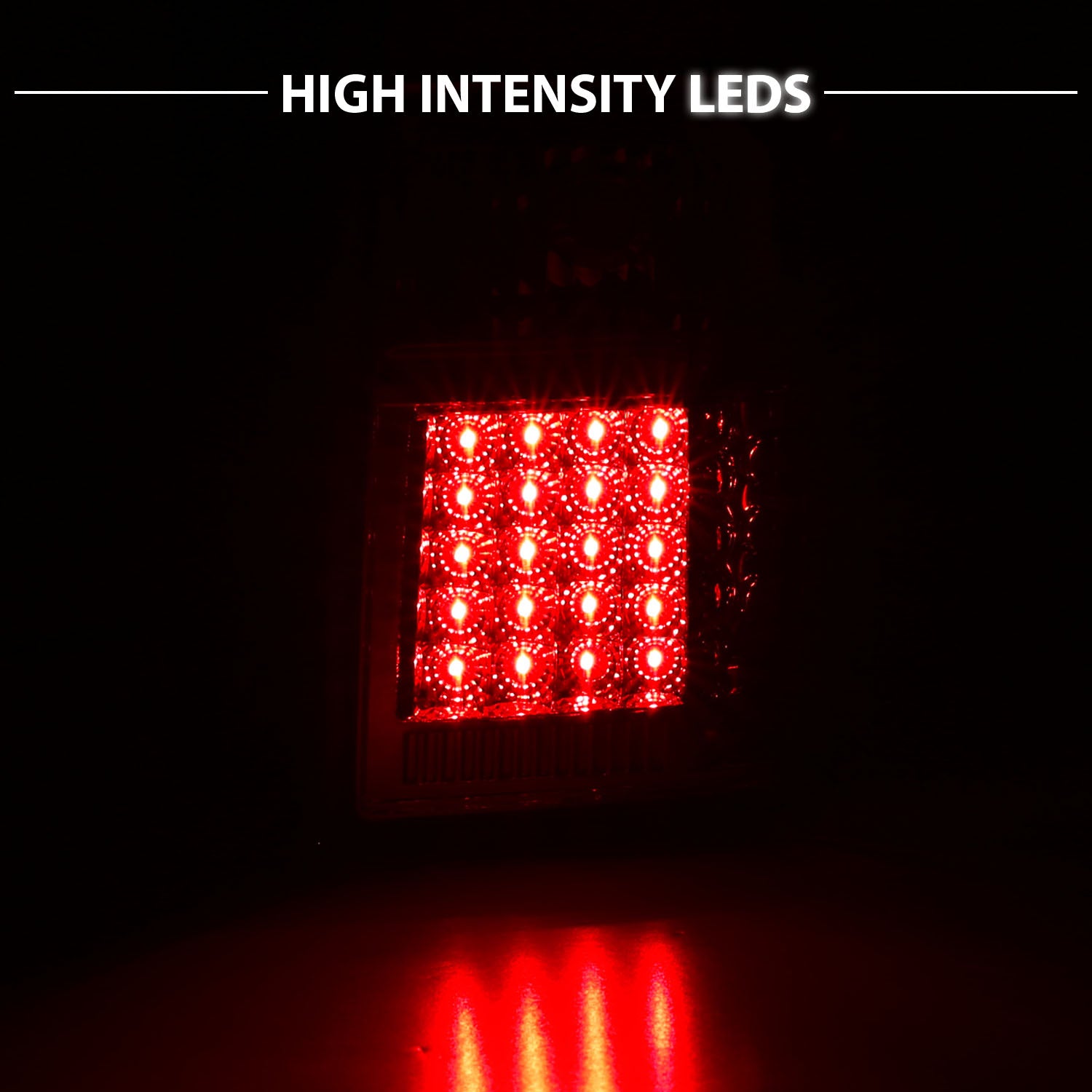 FORD EXPEDITION 07-UP LED TAIL LIGHTS ALL CHROME