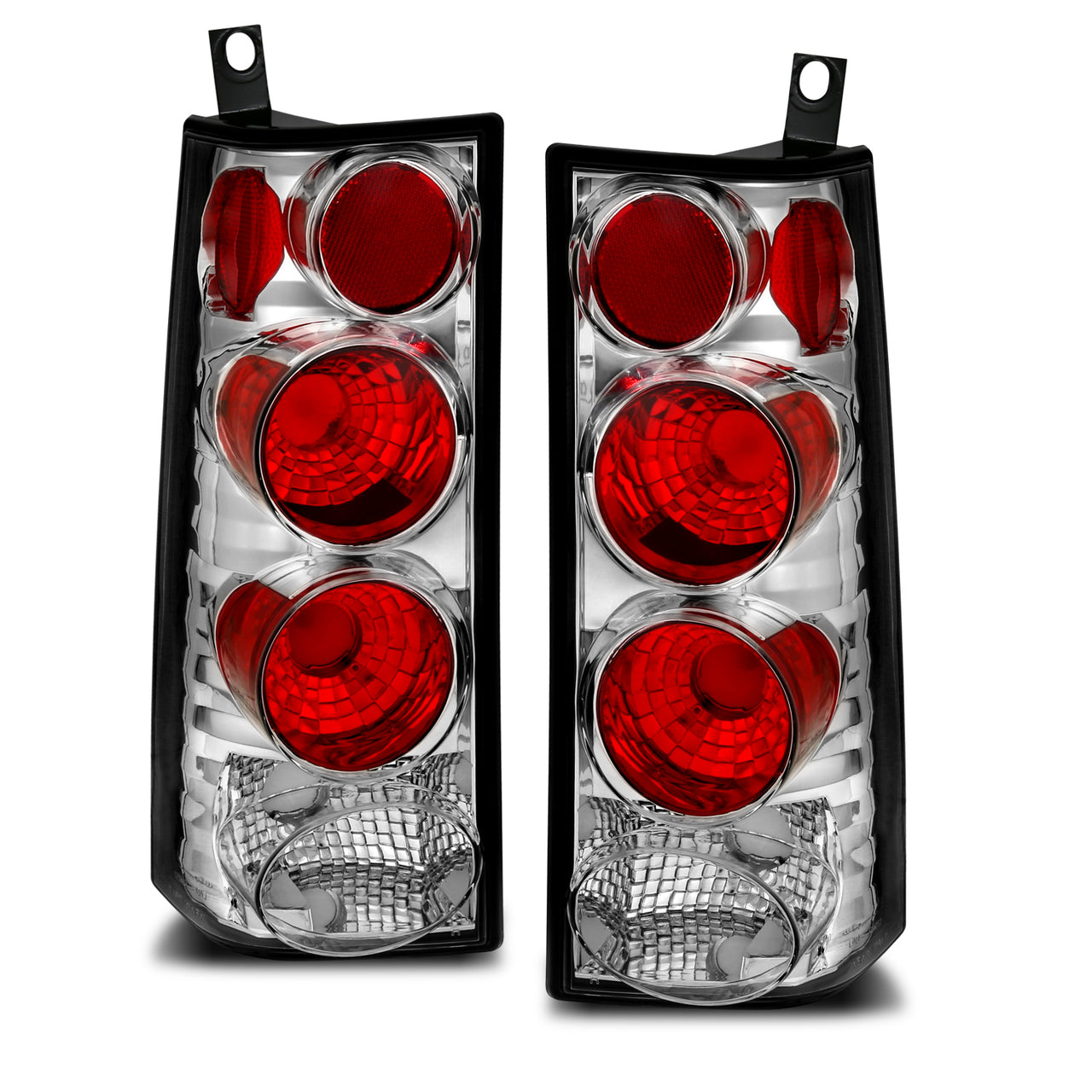 GMC SAVANA 03-05 TAIL LIGHTS CHROME