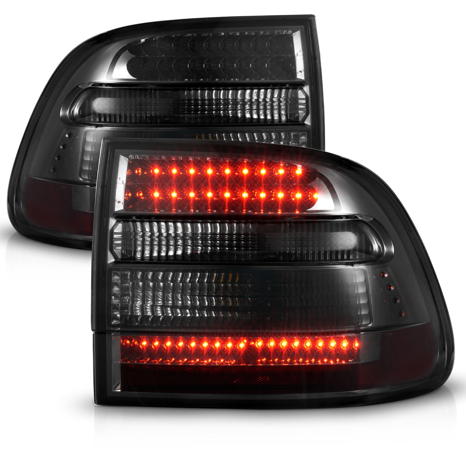 PORSCHE CAYENNE 03-06 LED TAIL LIGHTS SMOKE
