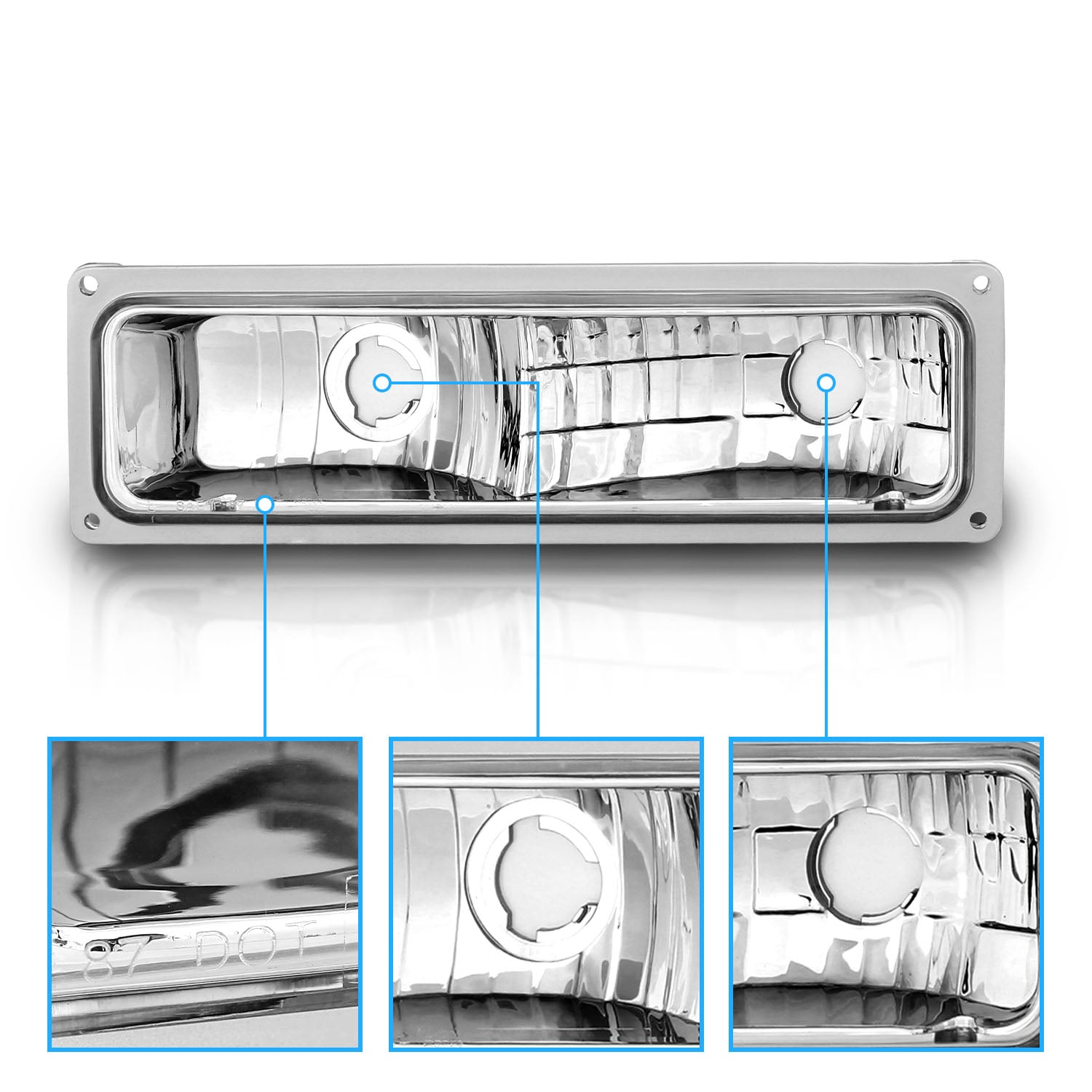 CHEVY FULLSIZE 88-98 PARKING/SIGNAL LIGHTS EURO