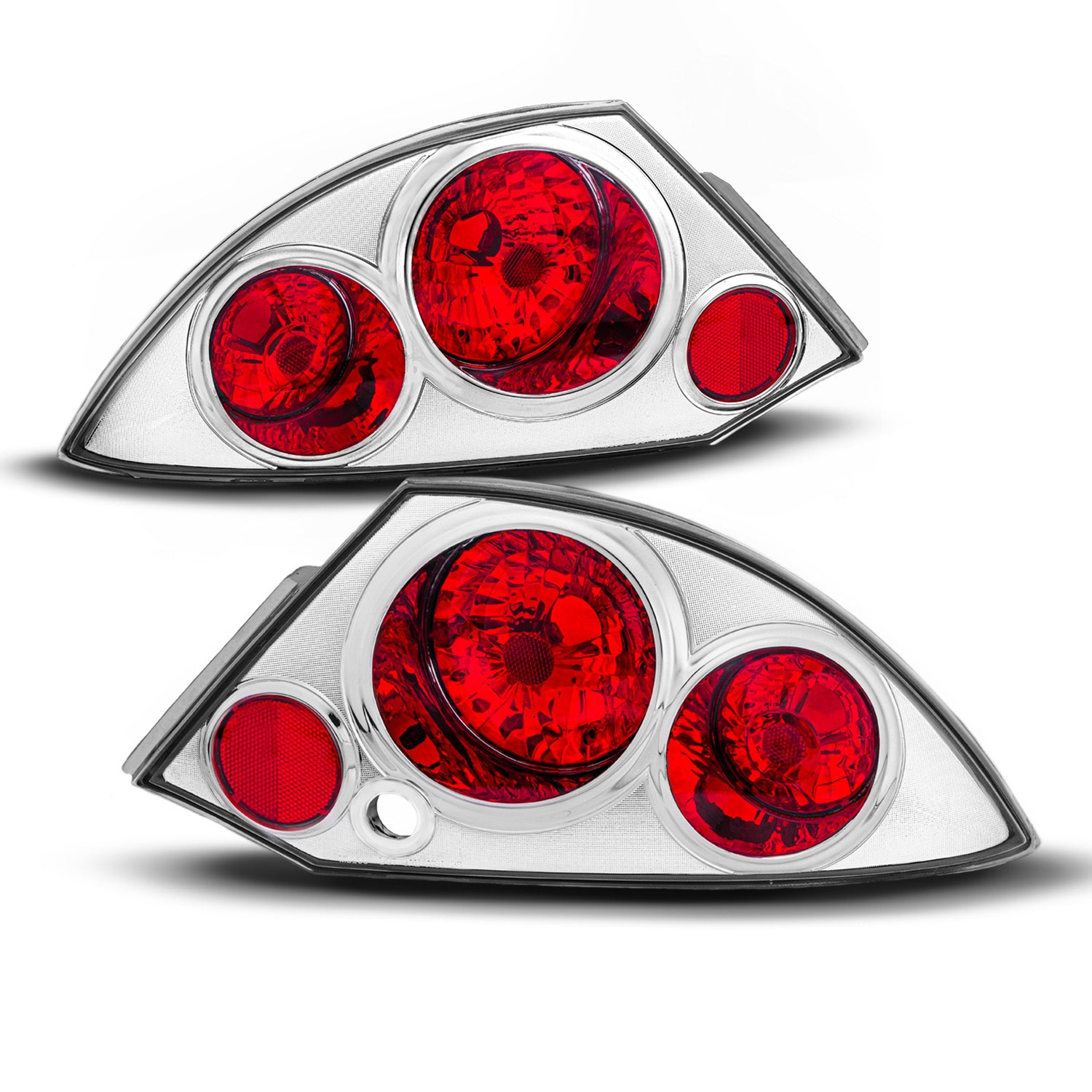 MITSUBISHI ECLIPSE 00-02 TAIL LIGHTS CHROME