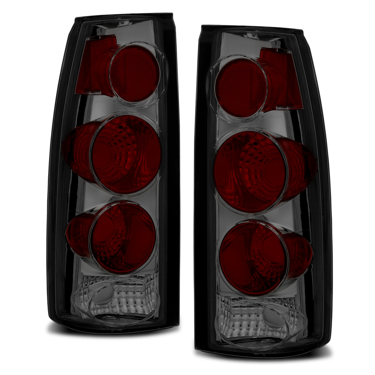 Chevy/GMC C/K 1500/2500/3500 88-99, SUBURBAN/YUKON 92-00, TAHOE 94-00, BLAZER 92-94, CADILLAC ESCALADE 99-00 TAIL LIGHTS 3D SMOKE