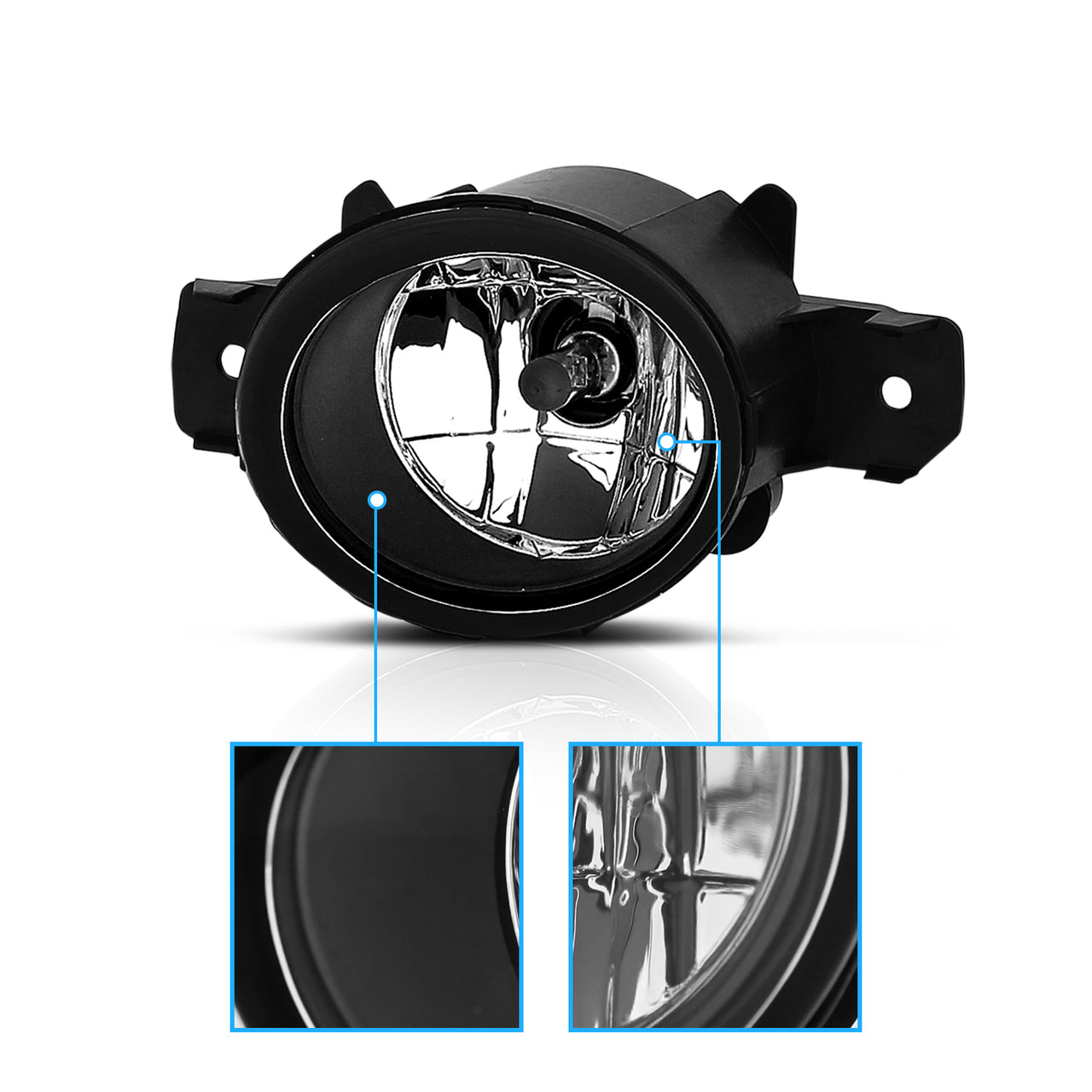 NISSAN VERSA NOTE 14 UP FOG LIGHT WITH WIRE KIT AND SWITCH