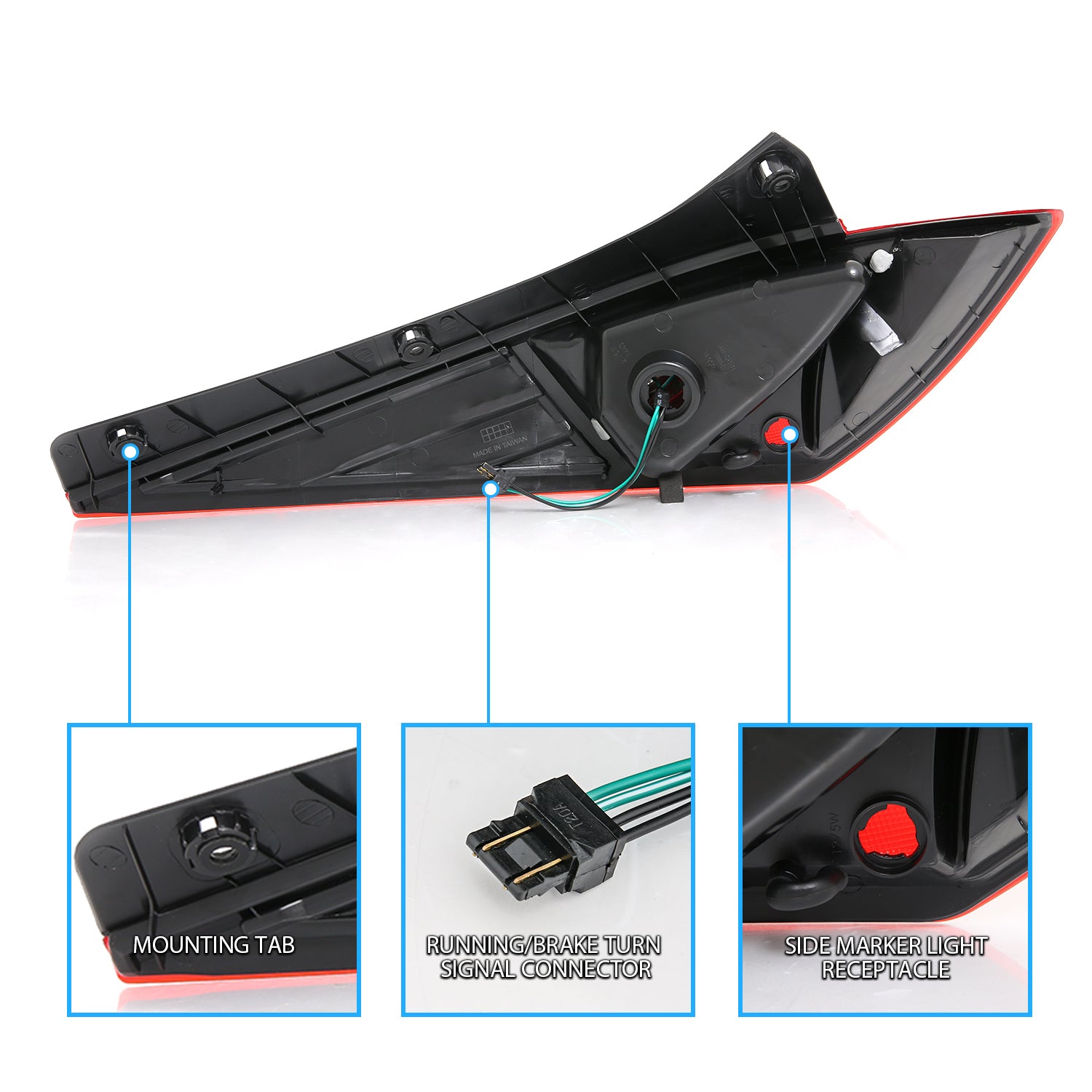 NISSAN 350Z 03-06 LED TAIL LIGHTS SMOKE