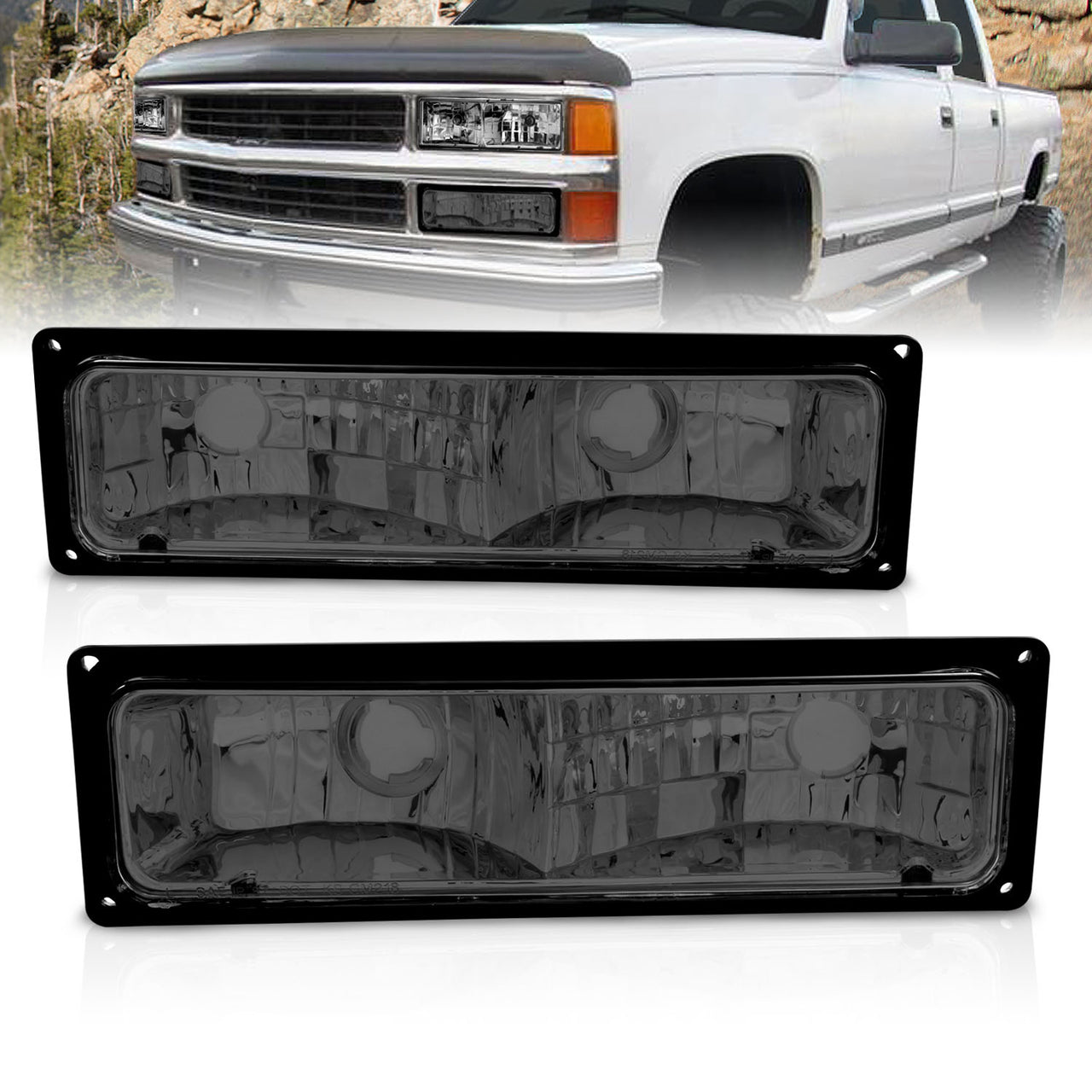 CHEVY FULLSIZE 88-98 PARKING/SIGNAL LIGHTS SMOKE