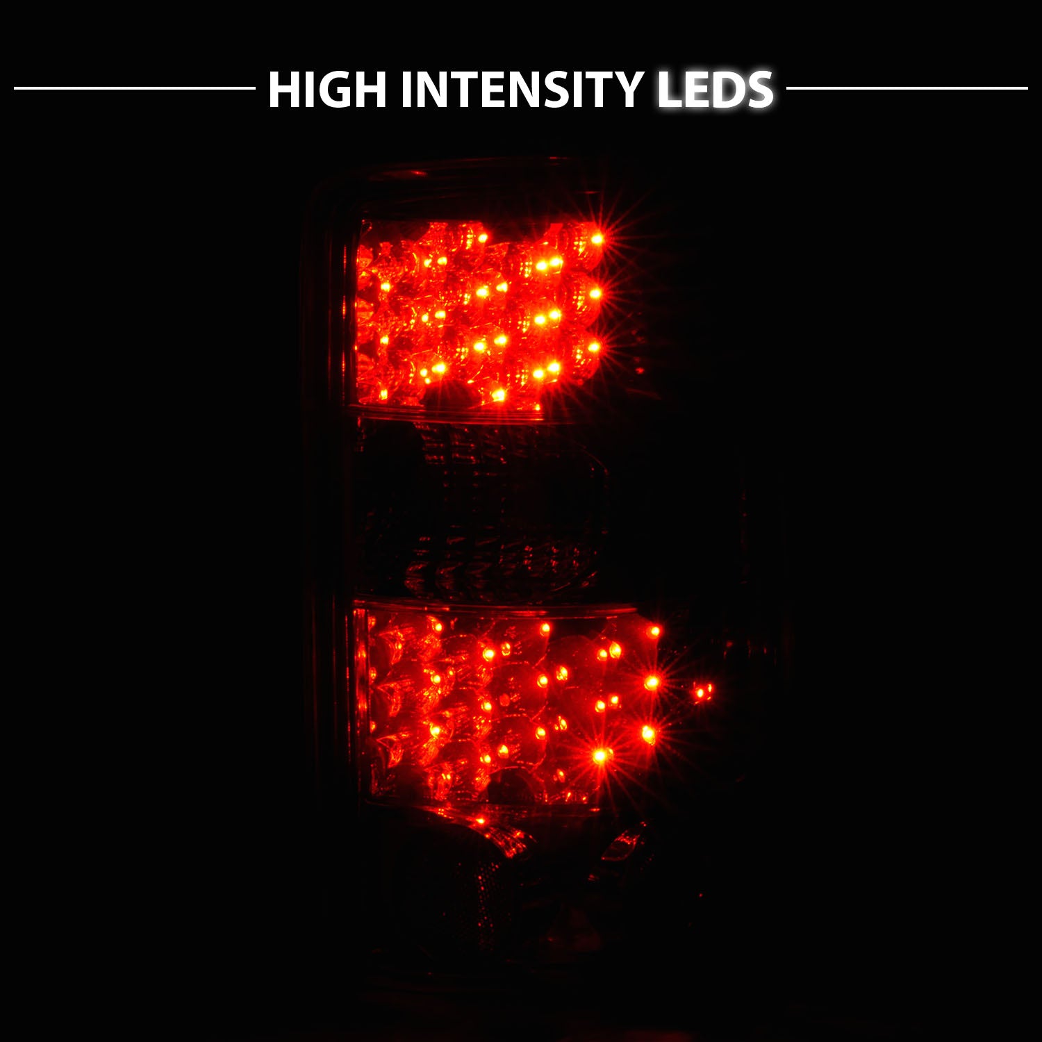 CHEVY TAHOE/SUBURBAN/GMC DENALI 00-06 LED TAIL LIGHTS RED/CLEAR