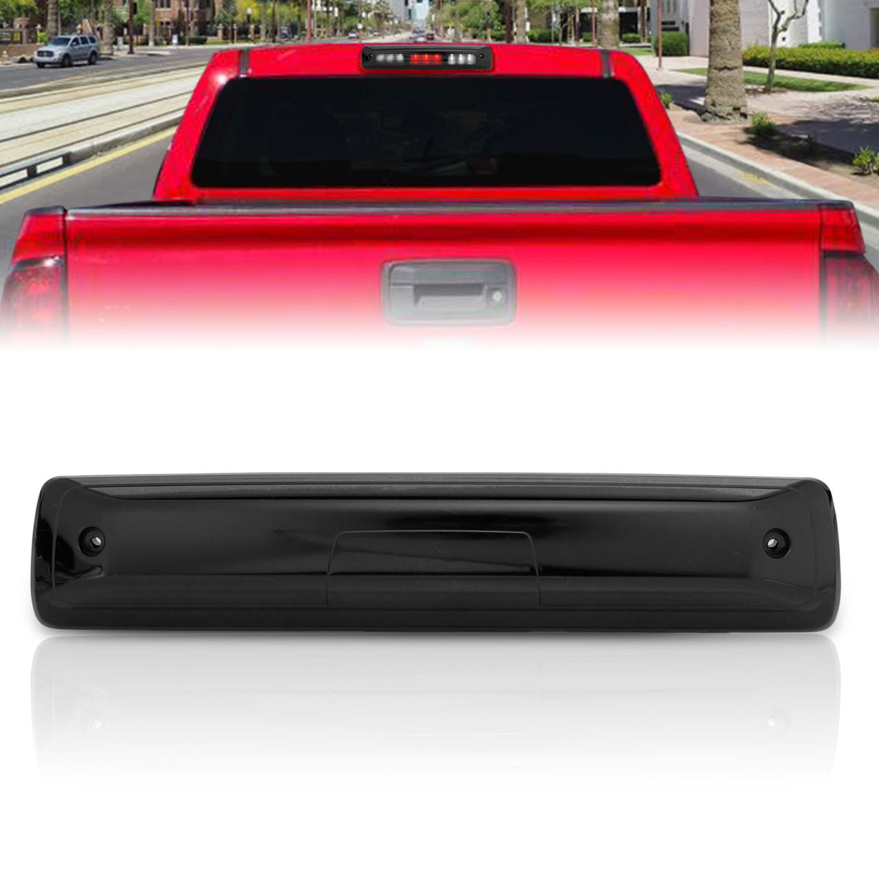 CHEVY COLORADO 2015 LED 3RD BRAKE LIGHT SMOKE