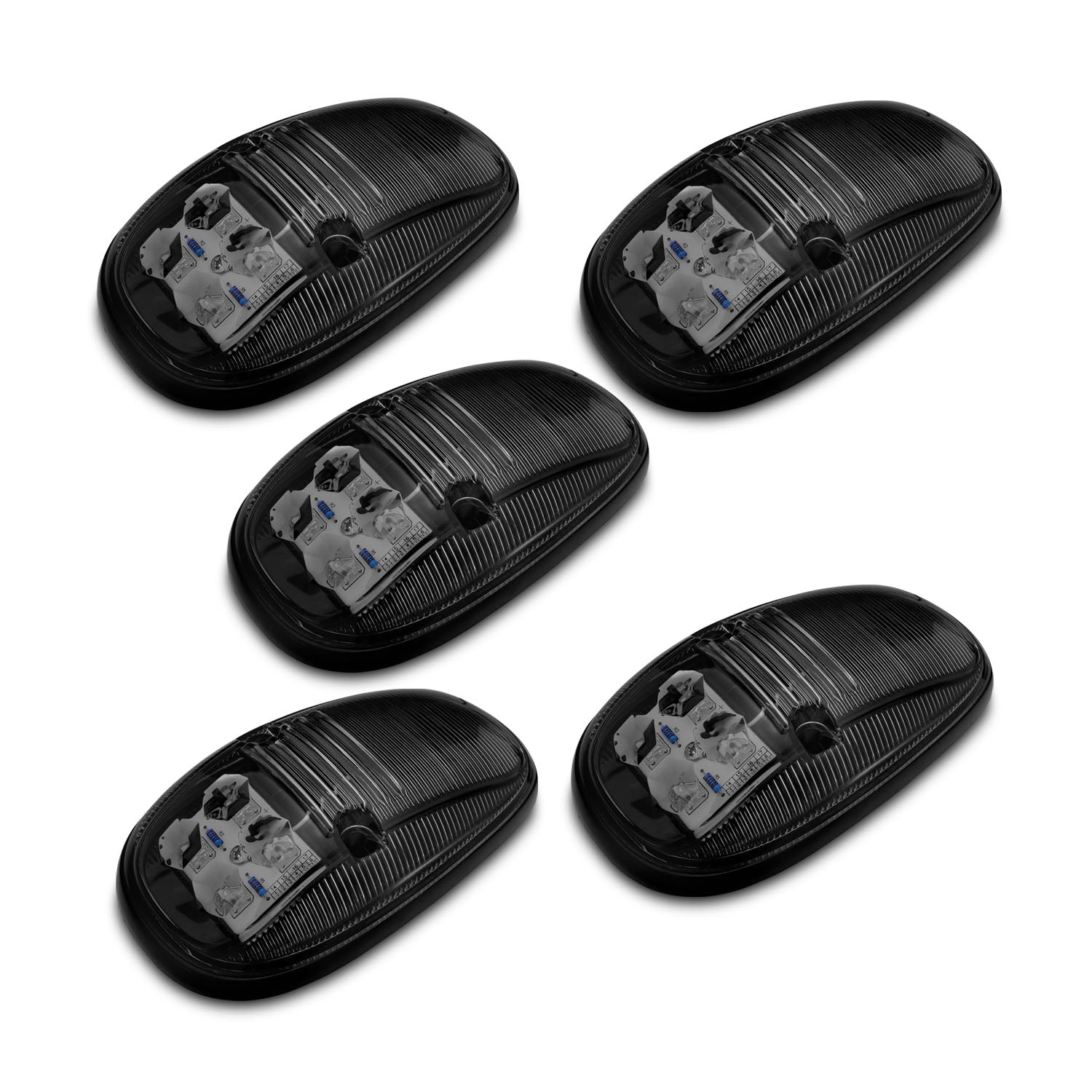 DODGE RAM 2500/3500 99-02 CAB LIGHTS SMOKE(COMPLETE REPLACEMENT KIT)