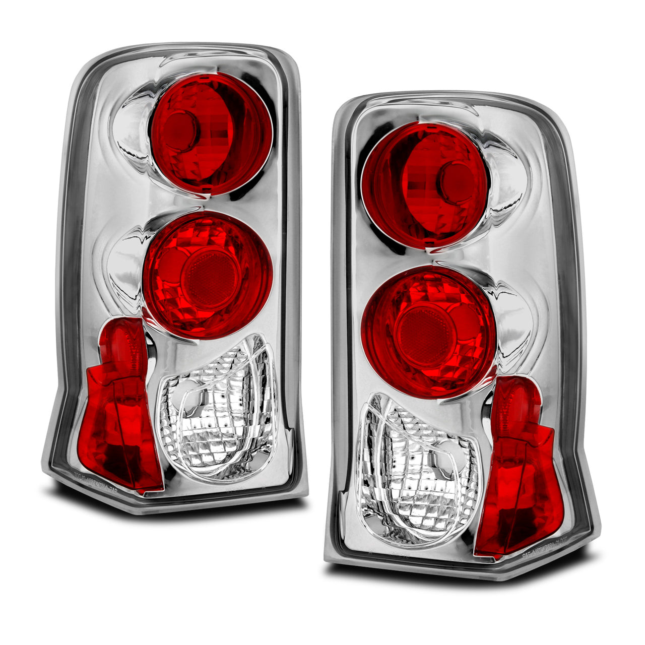CADILLAC ESCALADE 02-06 TAIL LIGHTS CHROME