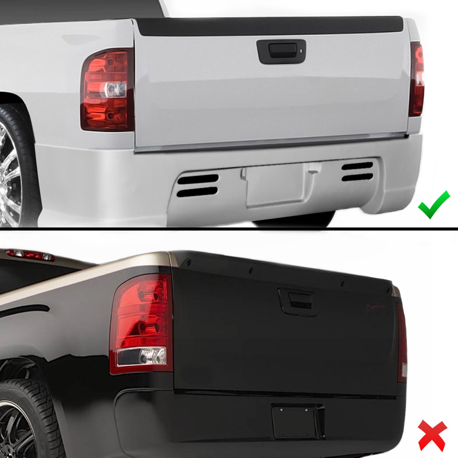 CHEVY SILVERADO 07-13 TAIL LIGHTS RED/CLEAR (OE REPLACEMENT)