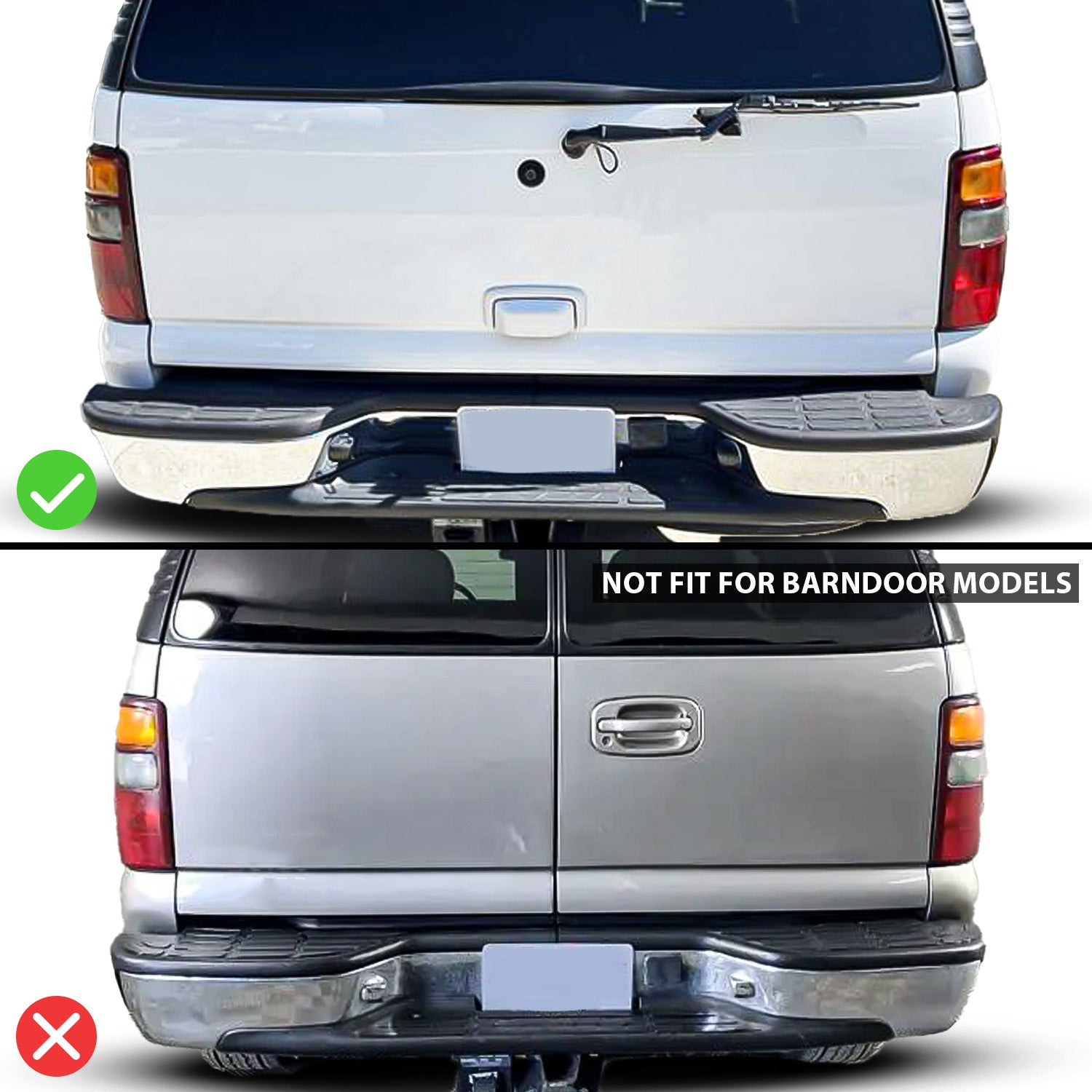 CHEVY TAHOE/SUBURBAN/GMC DENALI 00-06 LED TAIL LIGHTS SMOKE