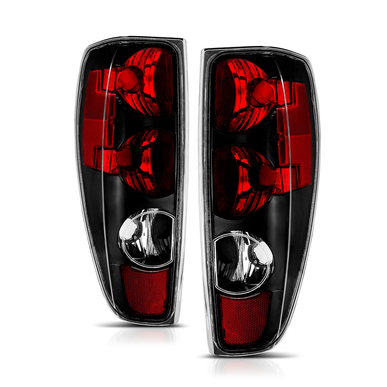 CHEVY COLORADO/GMC CANYON 04-12 TAIL LIGHTS BLACK