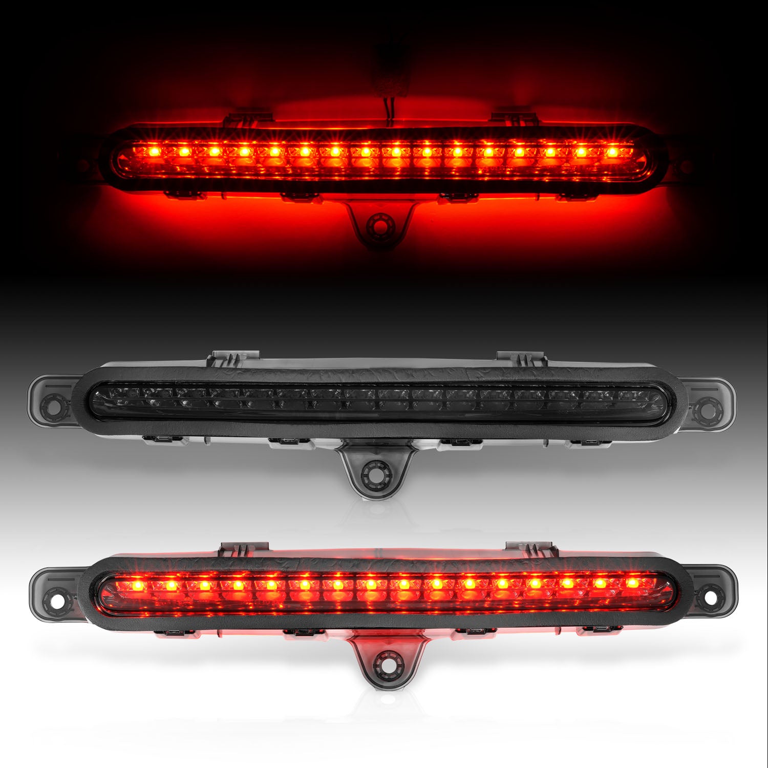FORD MUSTANG 10-14 3RD BRAKE LIGHT SMOKE