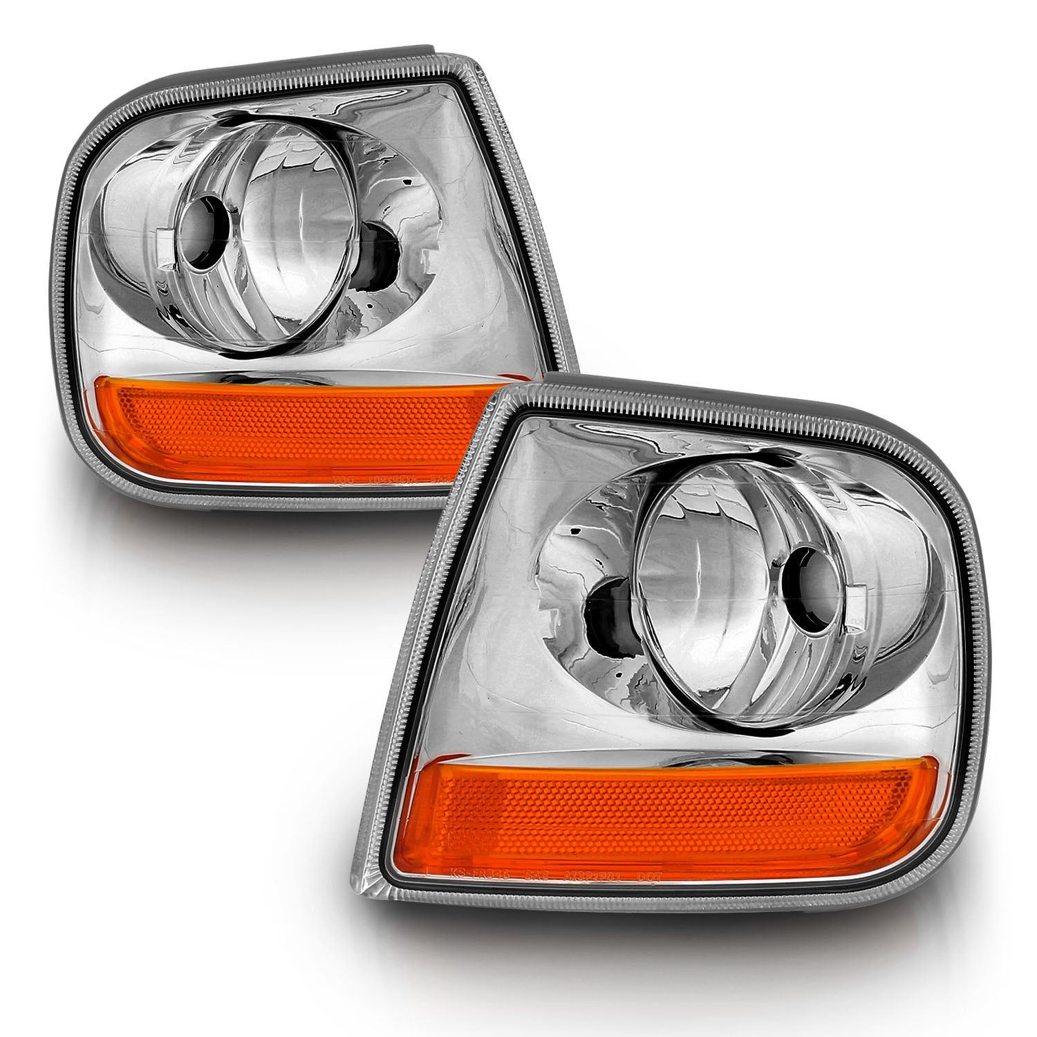 FORD EXPEDITION/F-150 97-03 CORNER LIGHTS EURO AMBER (HARLEY-DAVIDSON)