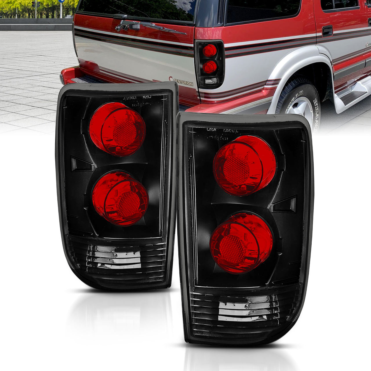 CHEVY BLAZER 95-00 TAIL LIGHTS DARK SMOKE