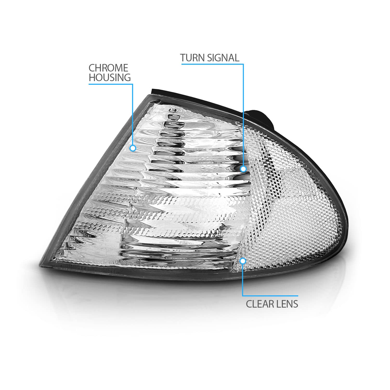 BMW 3 SERIES M3 99-01 4DR CORNER LIGHTS CLEAR
