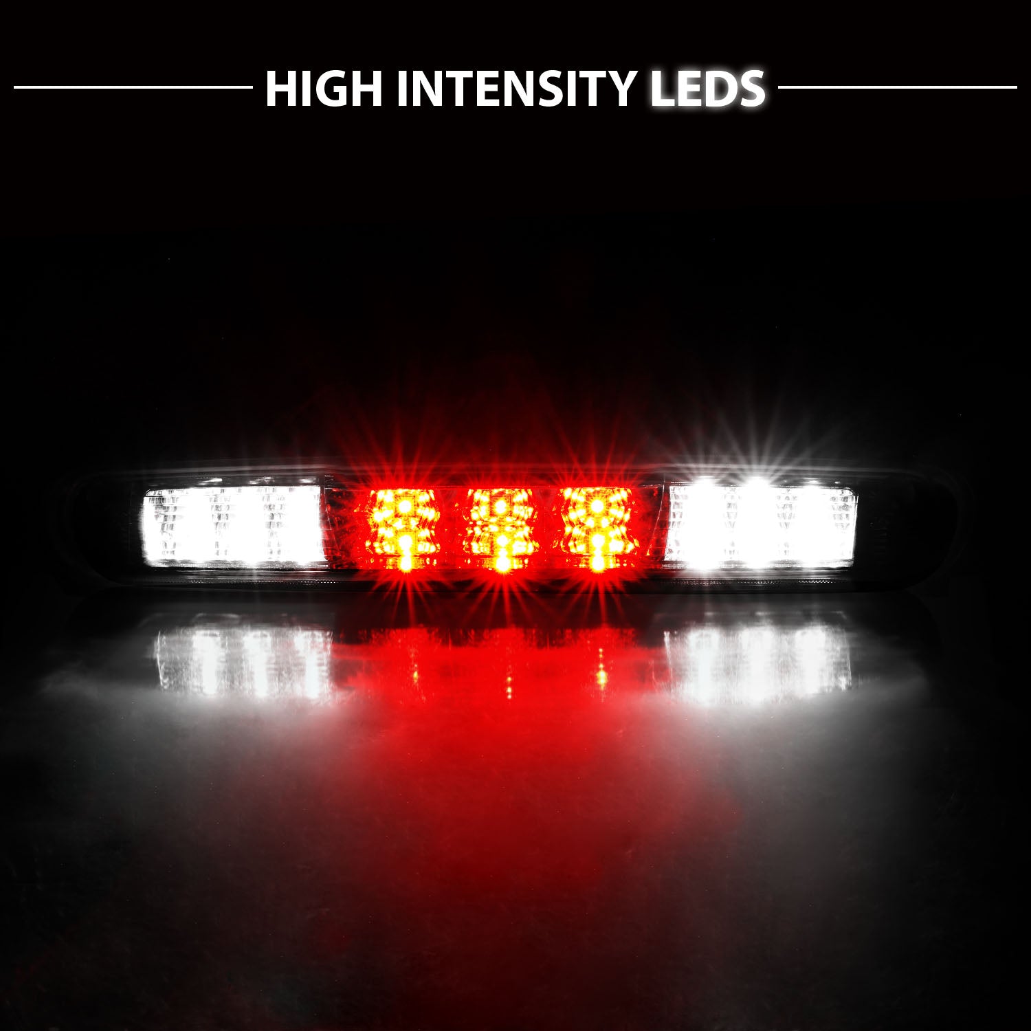 CHEVY SILVERADO/GMC SIERRA 07-12 LED 3RD BRAKE LIGHT SMOKE